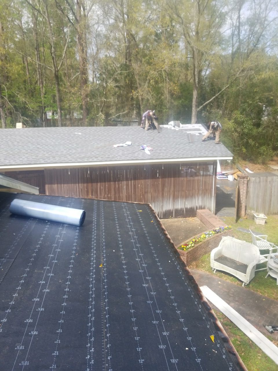 Residential Roofing Installation using Roof Replacement by American Roofing & Construction LLC