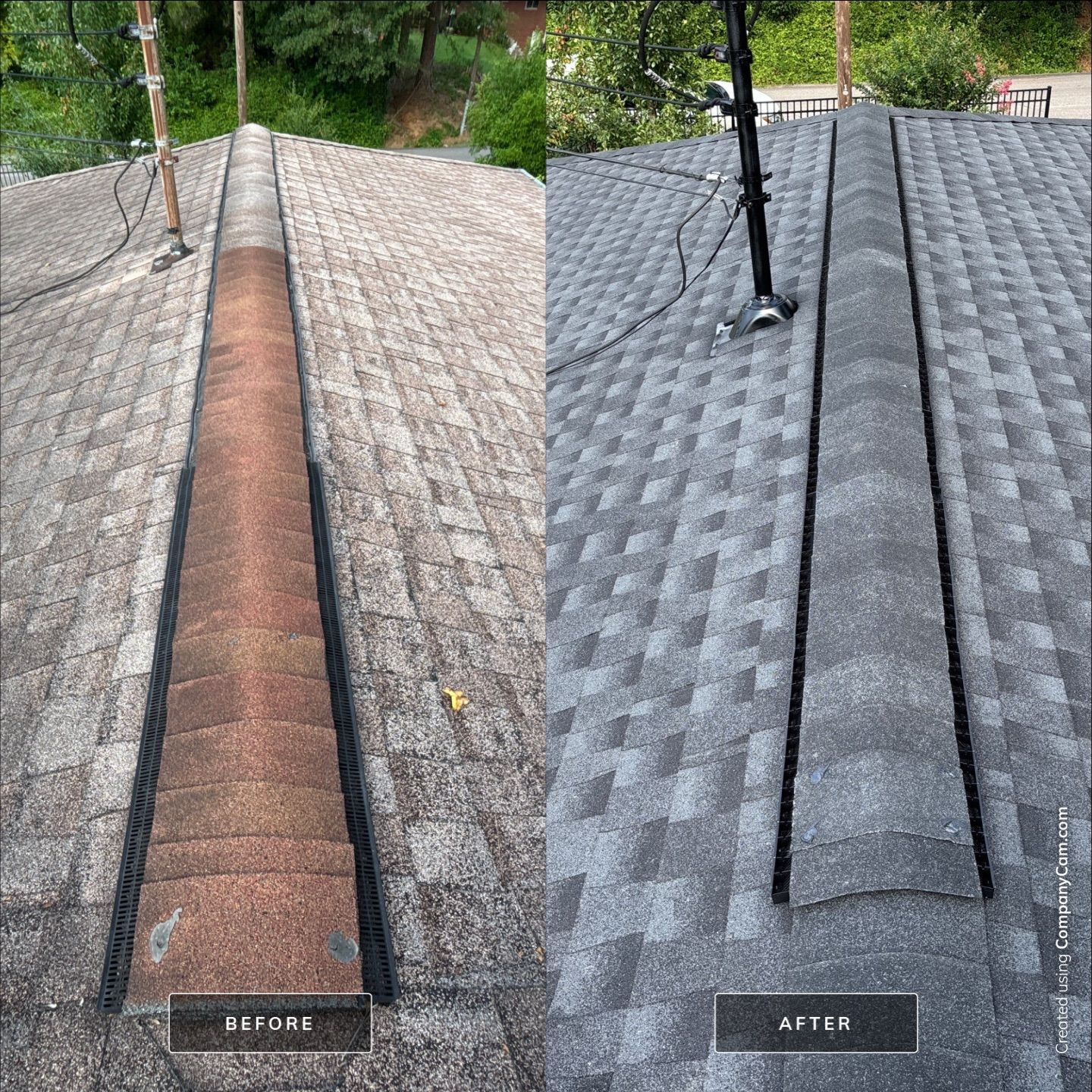 Roof replacement by Deerfield Roofing LLC