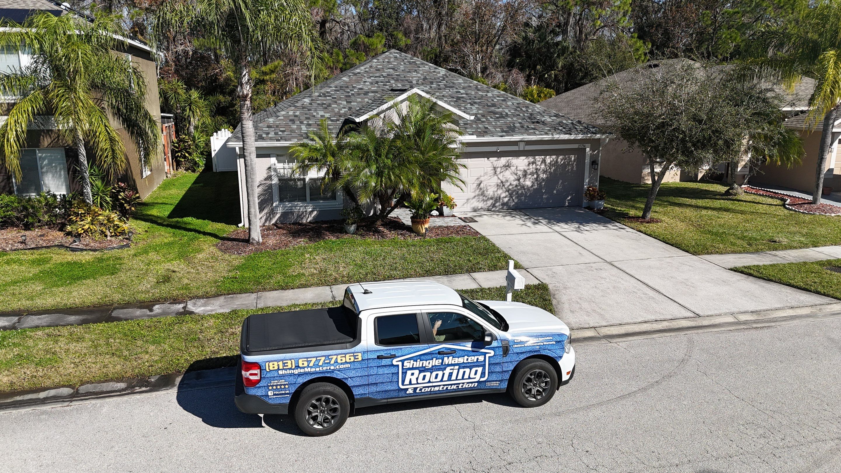Roof Replacement in Wesley Chapel, FL by Shingle Masters Roofing