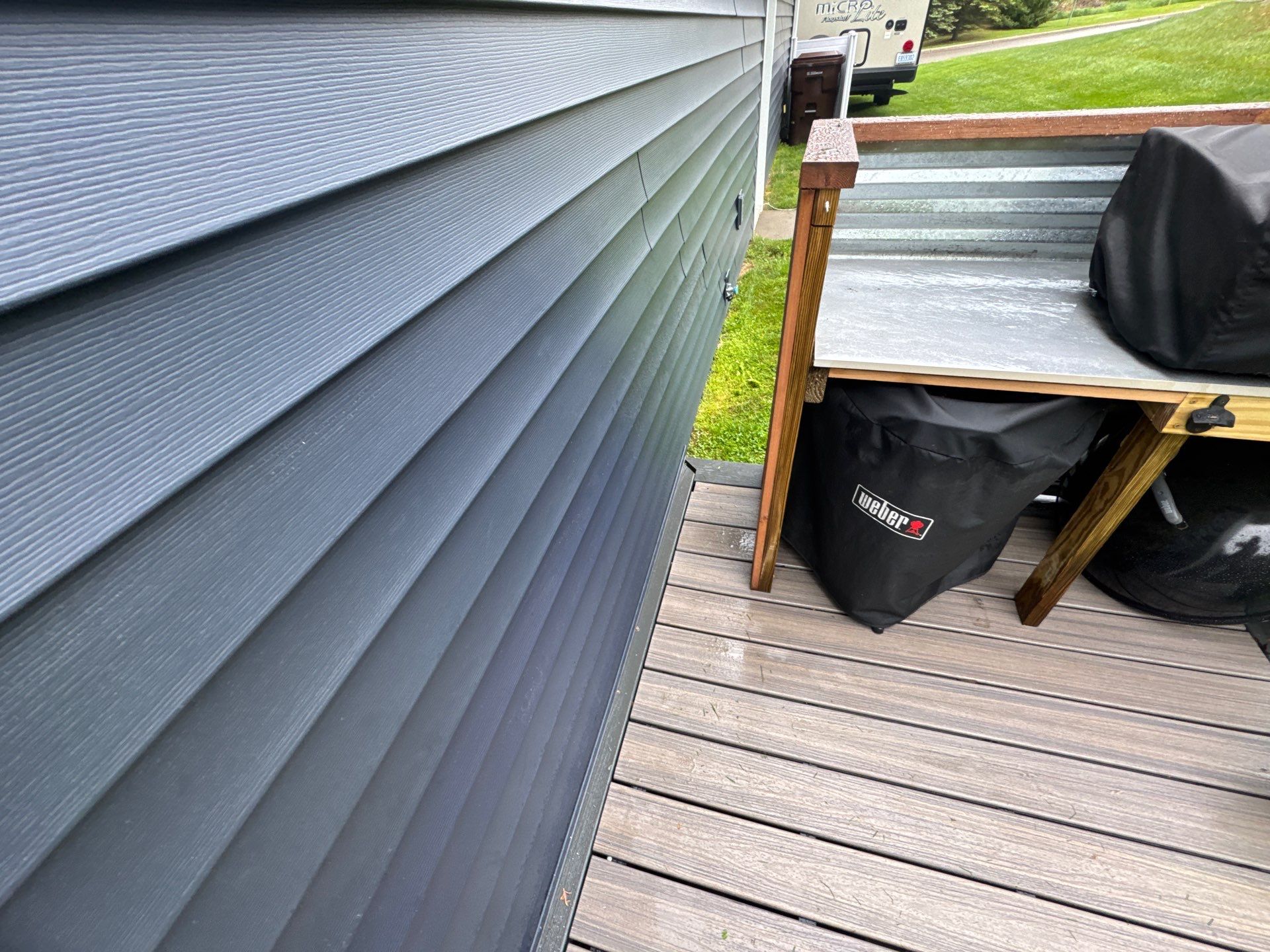 Siding Replacement using Alside Charter Oak D4.5" Riveria Dusk by 180 Contractors