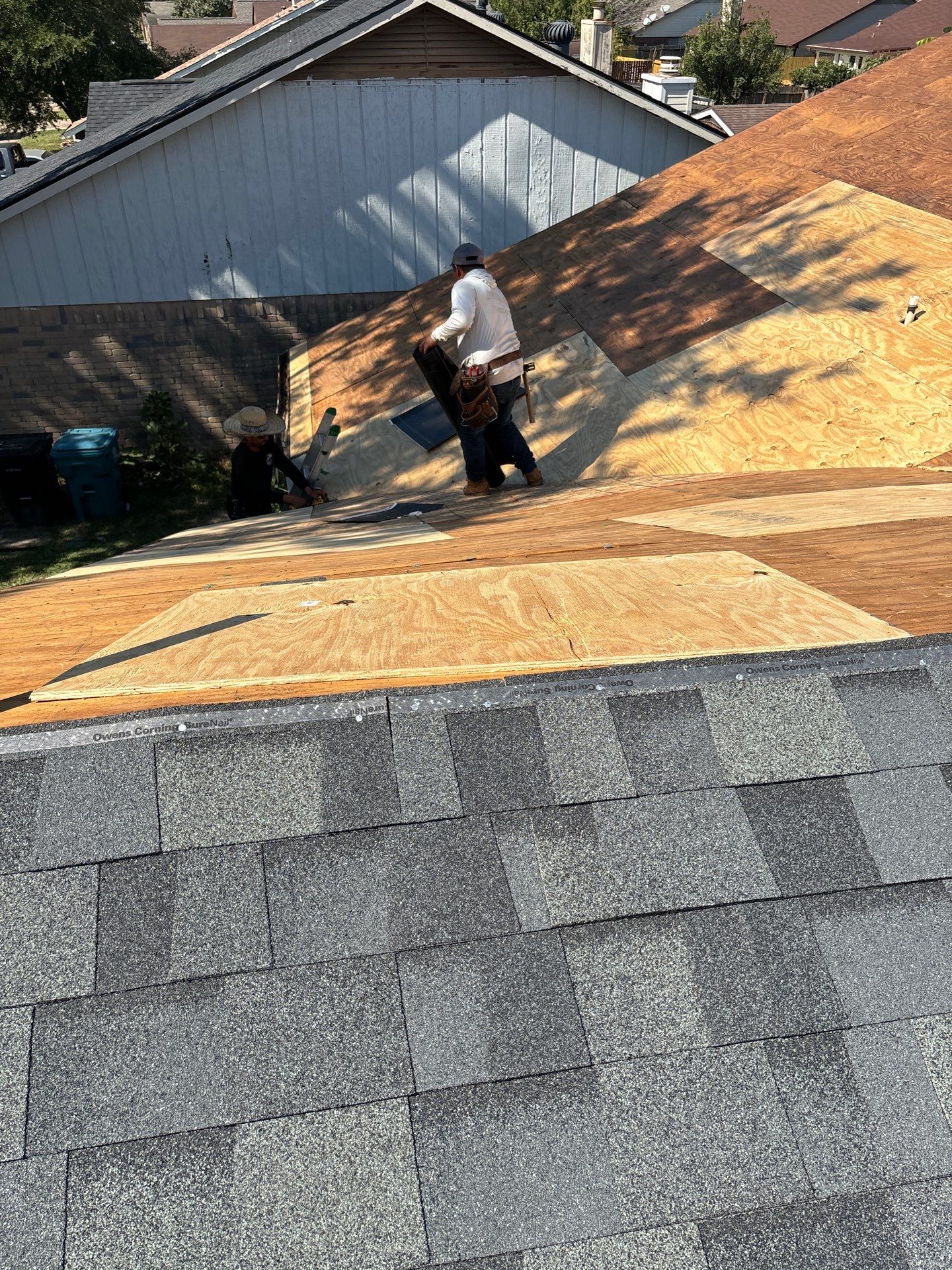 Residential Roofing Repair using Owen's Corning Duration (Lifetime) Shingles by Roof Repair Company