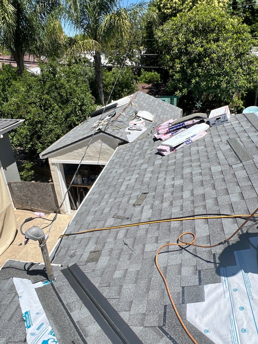 Residential Roofing Installation using Owens Corning Roofing Shingles by Byers Enterprises 