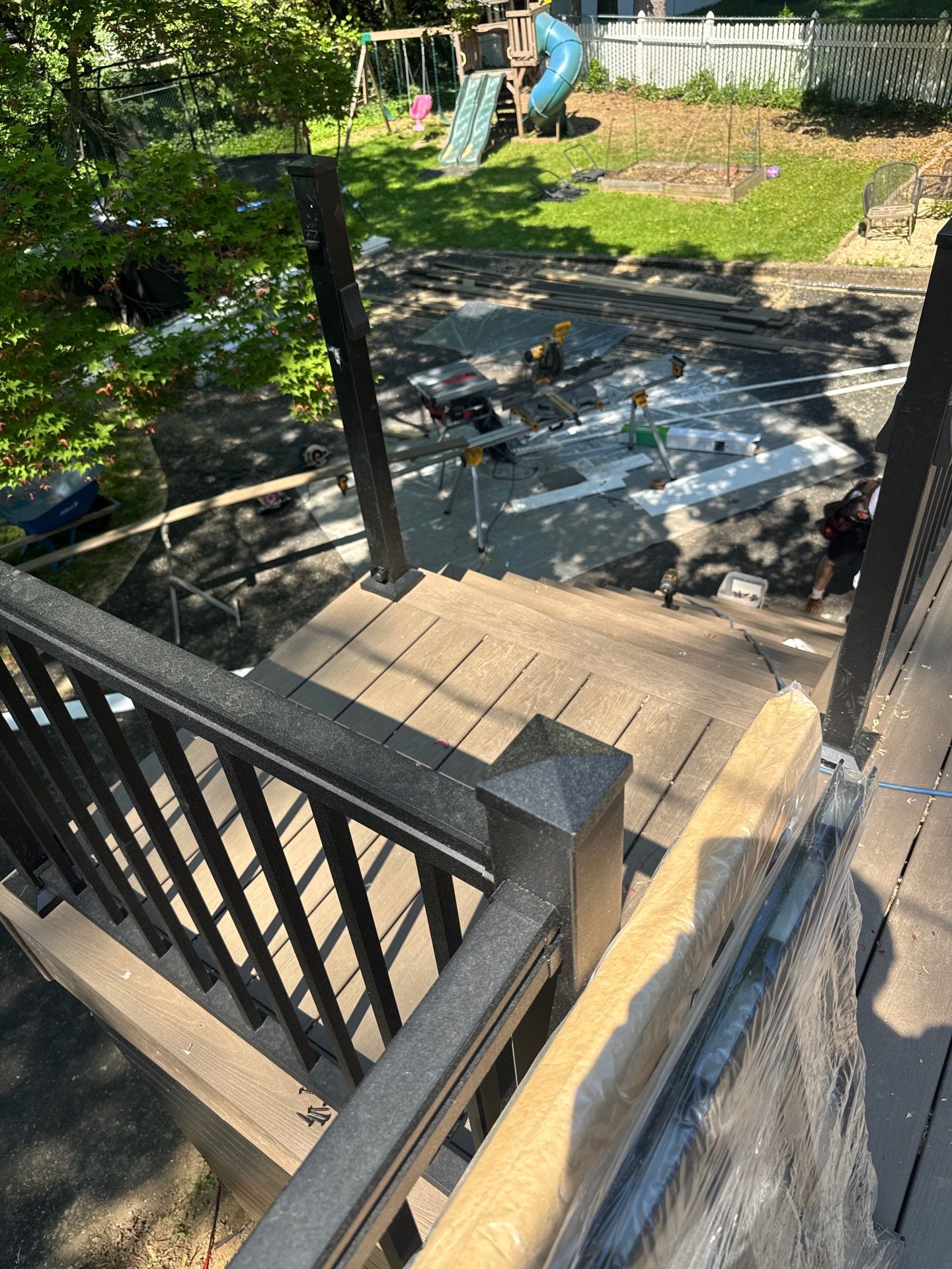 New deck and porch in Moorestown by deck guardian