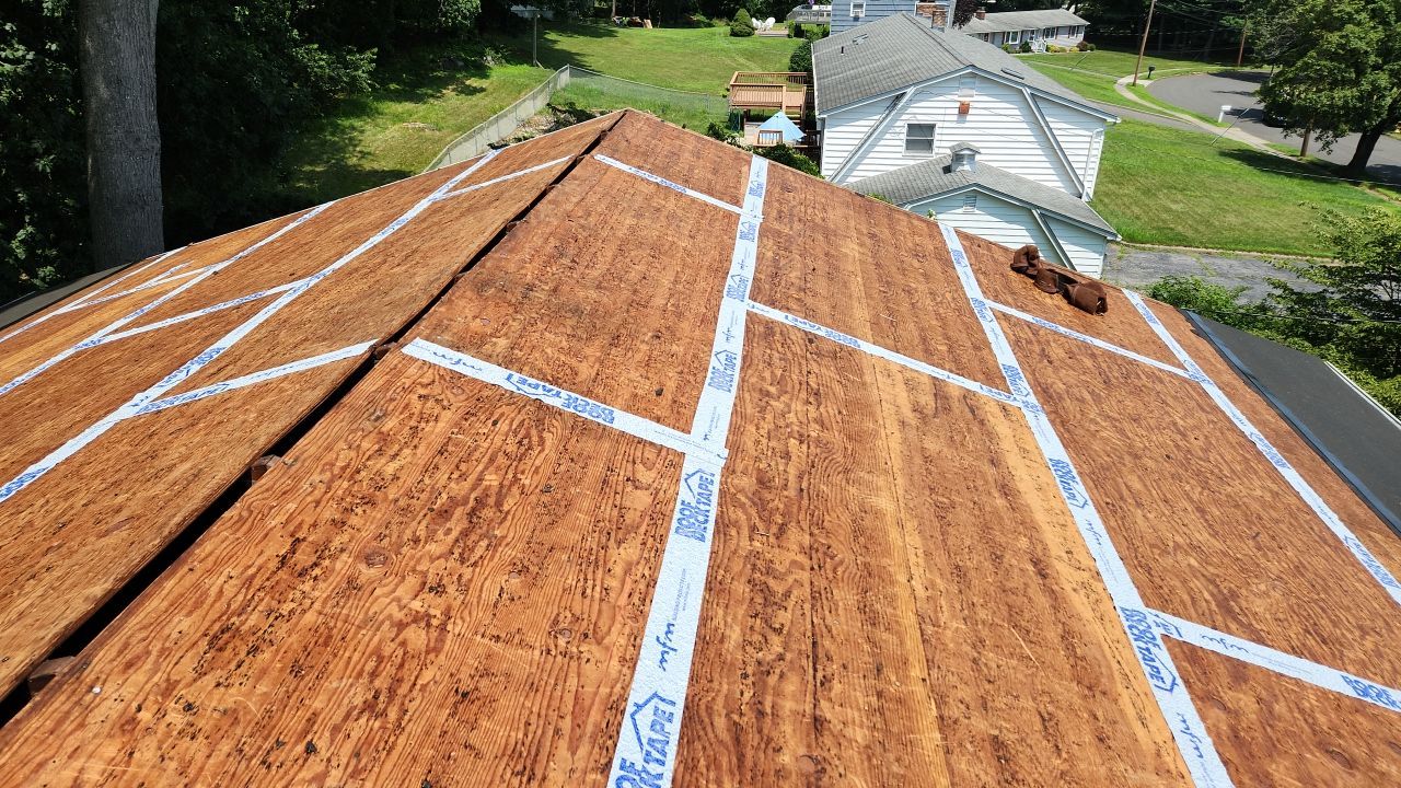 Residential Roofing Installation using Owens Corning Duration Driftwood by A Plus Exterior