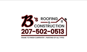 Logo for B's Roofing & Construction LLC