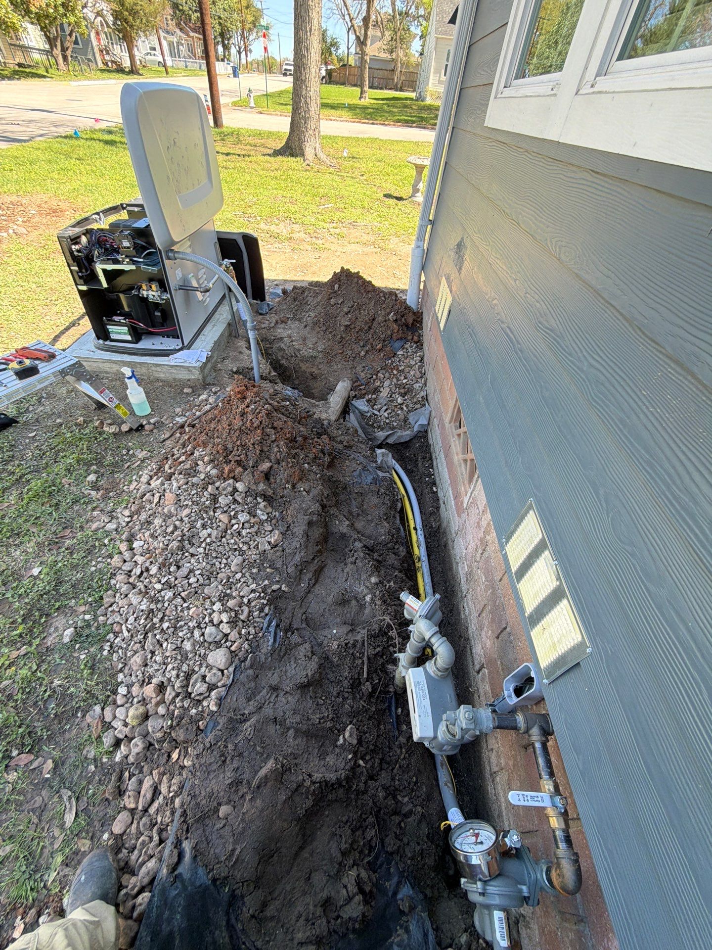 18kW Generac Home Standby Generator Installation in Huntsville, Texas by GenTex Elite Services