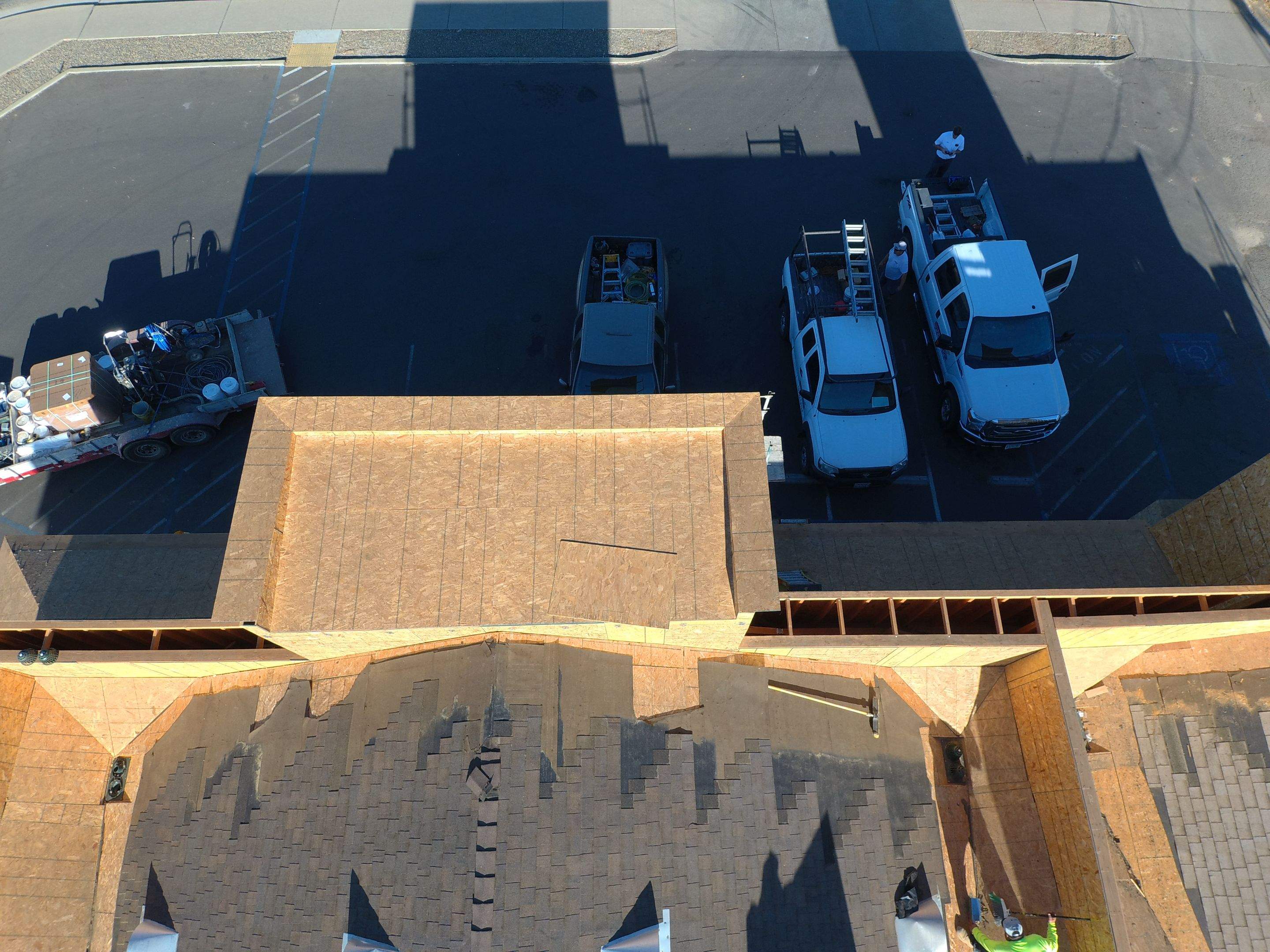 Spray foam and coatings using Conklin Benchmark/PUMA XL coatings and spray foam by Straight Edge Roofing Inc