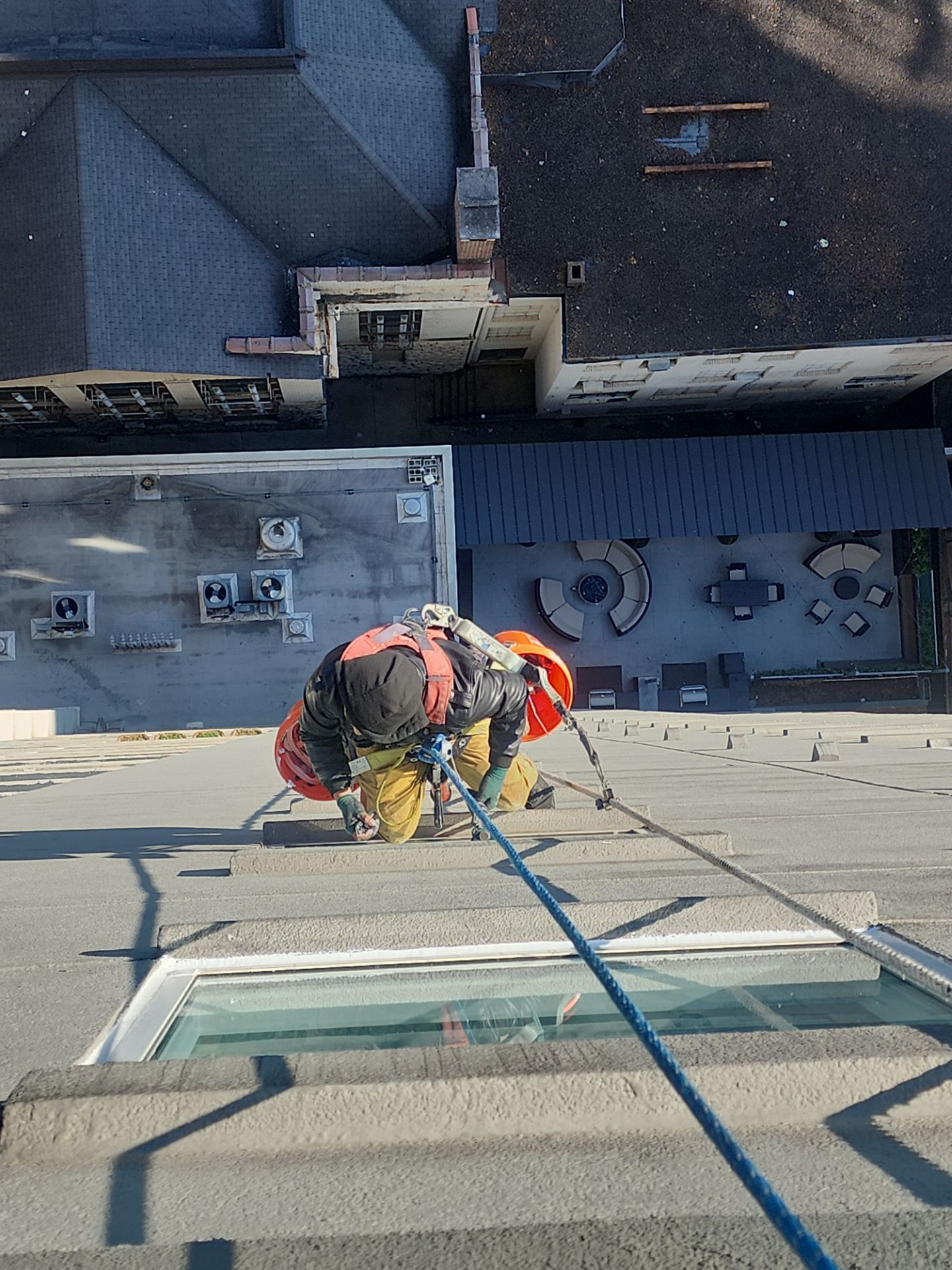 Window System Sealant Replacement on a high rise in Nashville, TN by Performance Waterproofing LLC