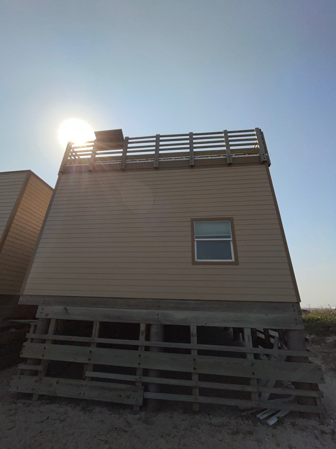 Padre Island National Seashore Malaquite Visitor Center Exterior remodel by Bayfront Roofing and Construction
