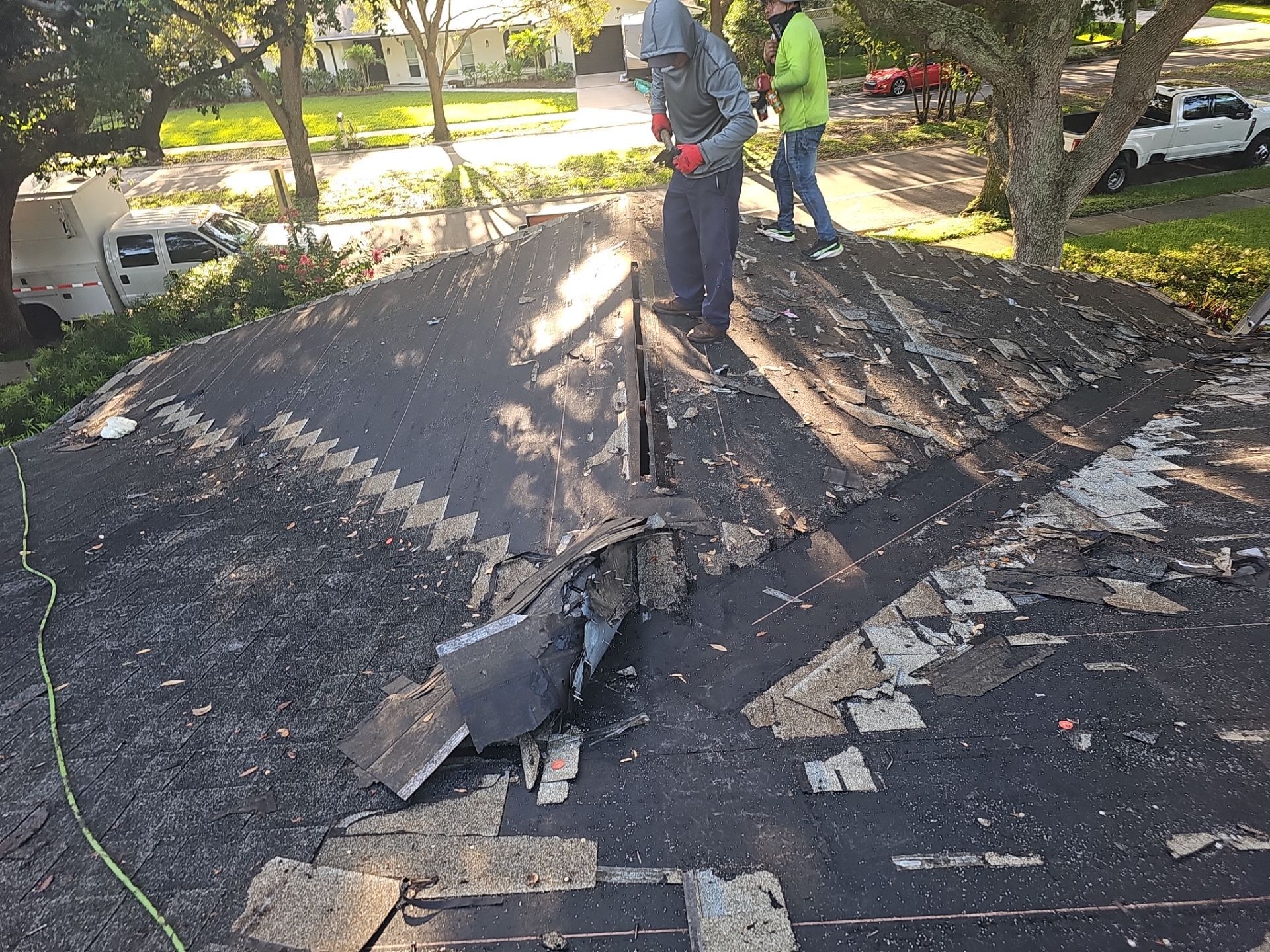 Project in Clearwater 33764 by Mitchell Roofing Company LLC 
