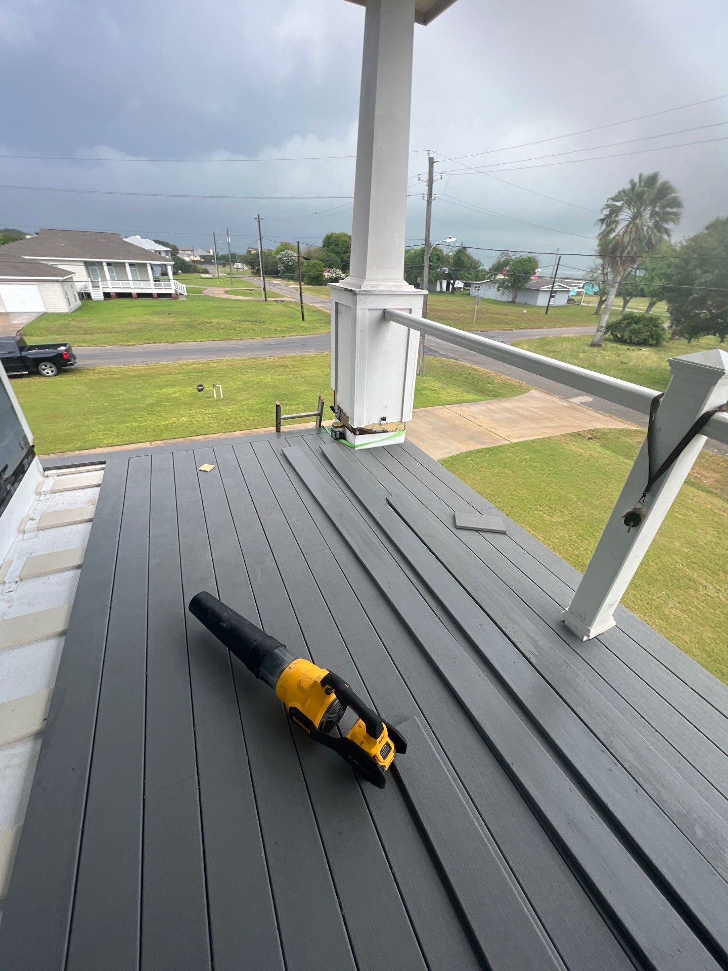 Portland Shore Porch Build by Bayfront Roofing and Construction