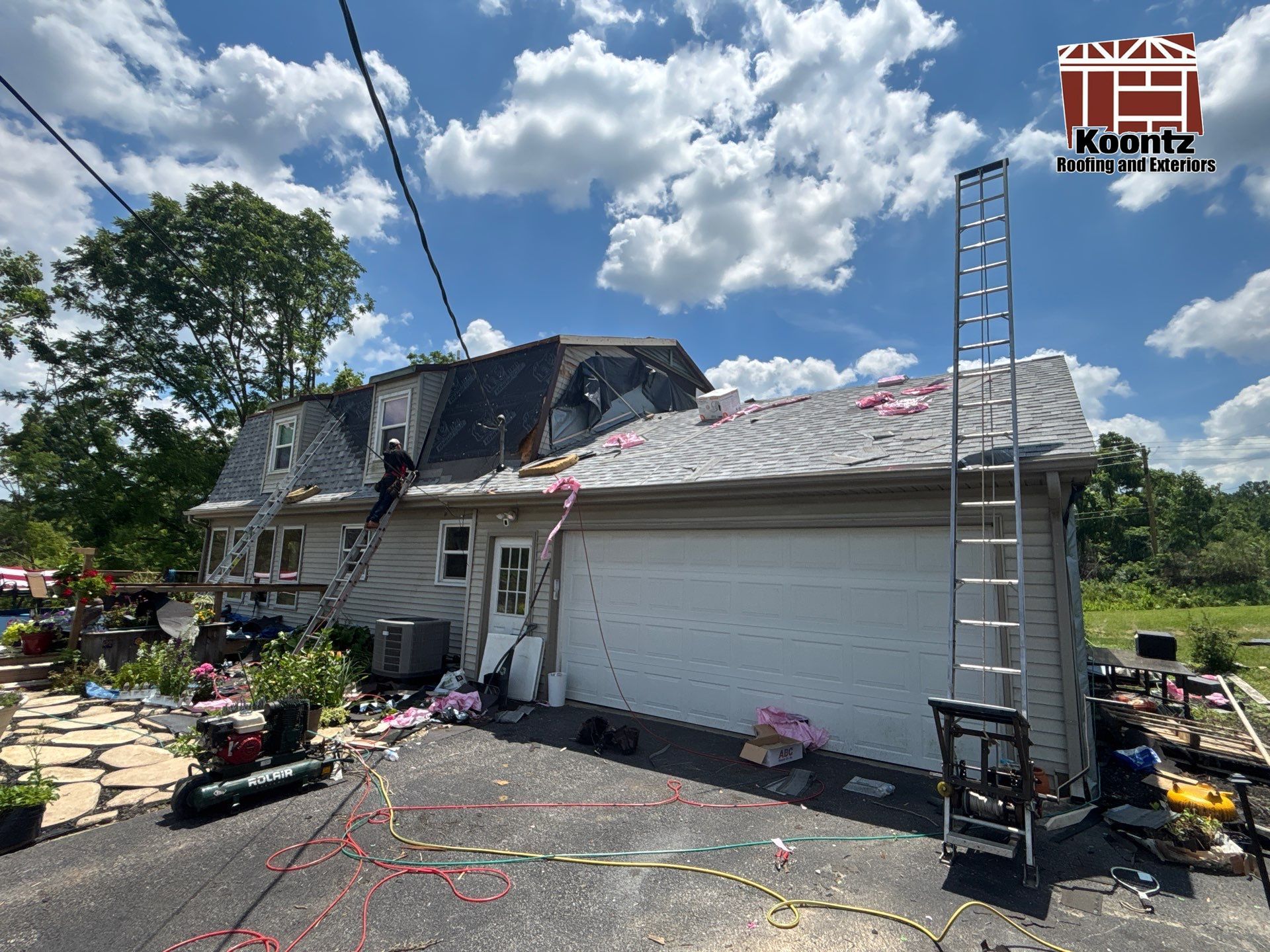 Roof & Exterior Installation by Koontz Construction