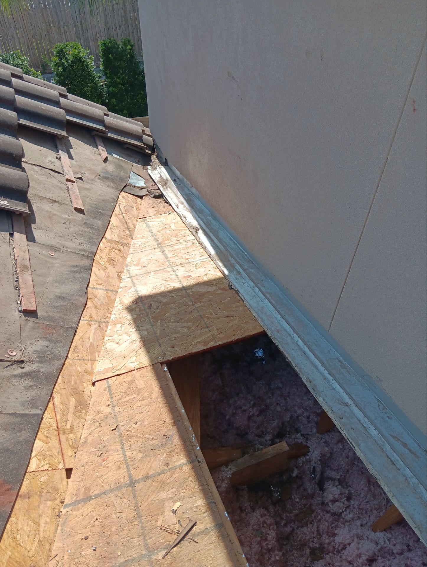 Residential Roofing Repair using tile by Roof Repair Company