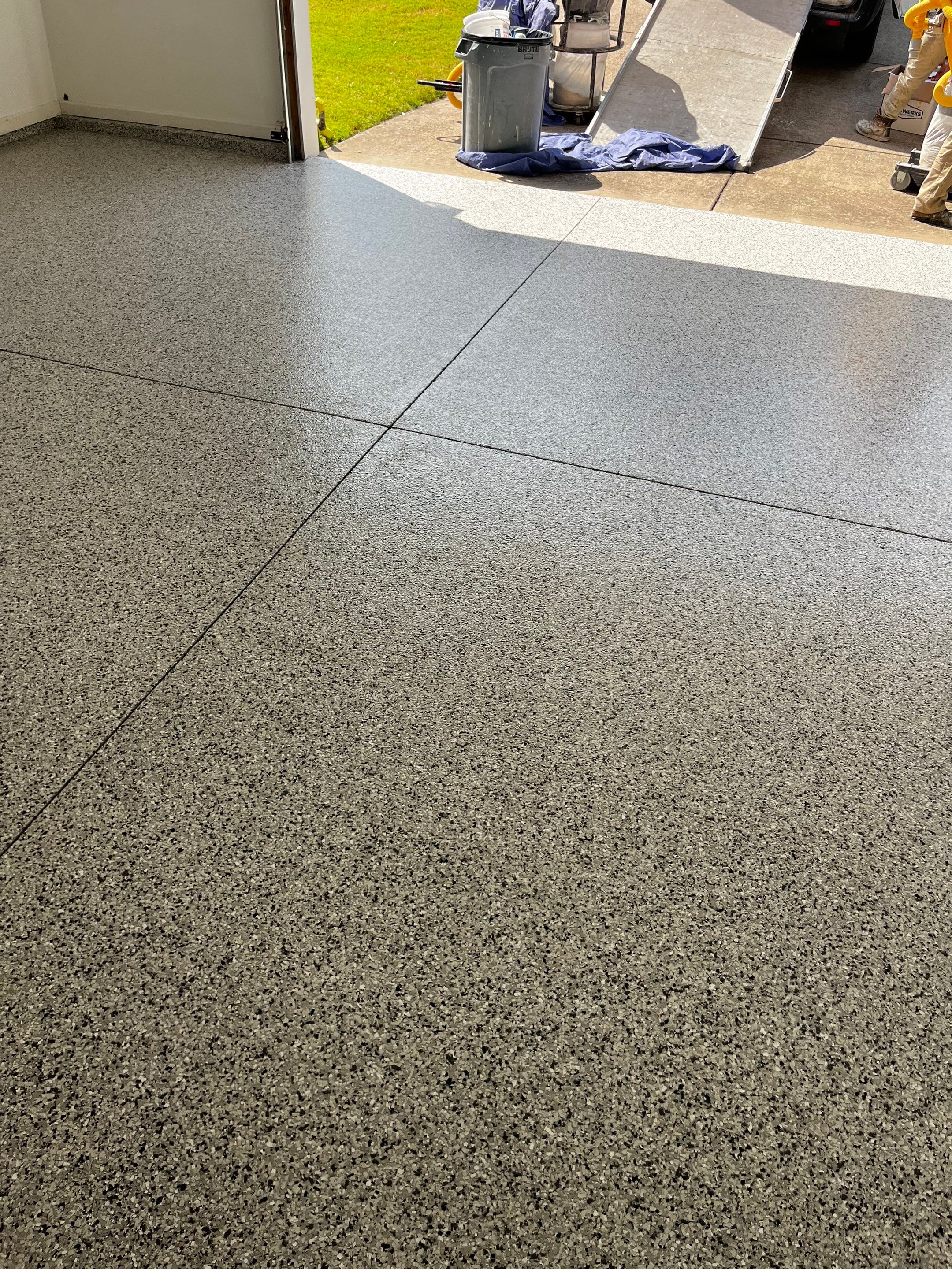 Garage Floor Coating using Gracious by My Garage Floor Guys