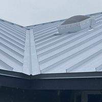 24ga 1.5" Mechanical Seam Mill Finish by Total Roofing System The Metal Roof Experts