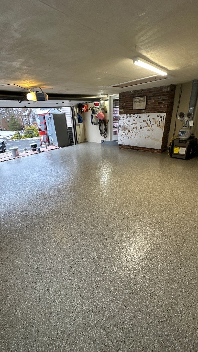 Shoreline Garage Project in Wexford by Floors in a Day, Inc