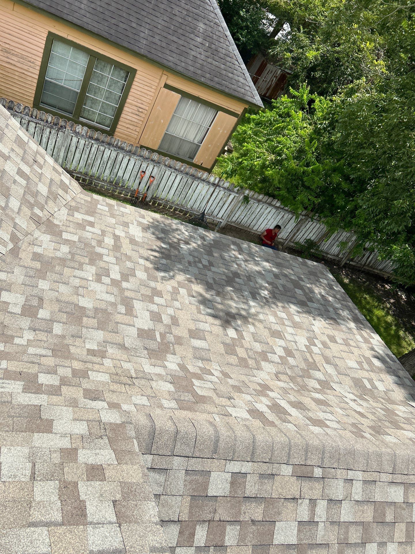 Residential Roofing Installation using Owen's Corning Duration (Lifetime) Shingles by Roof Repair Company
