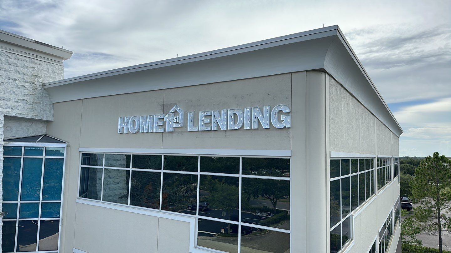 Channel Letters for Home 1st Lending by SignCrafters