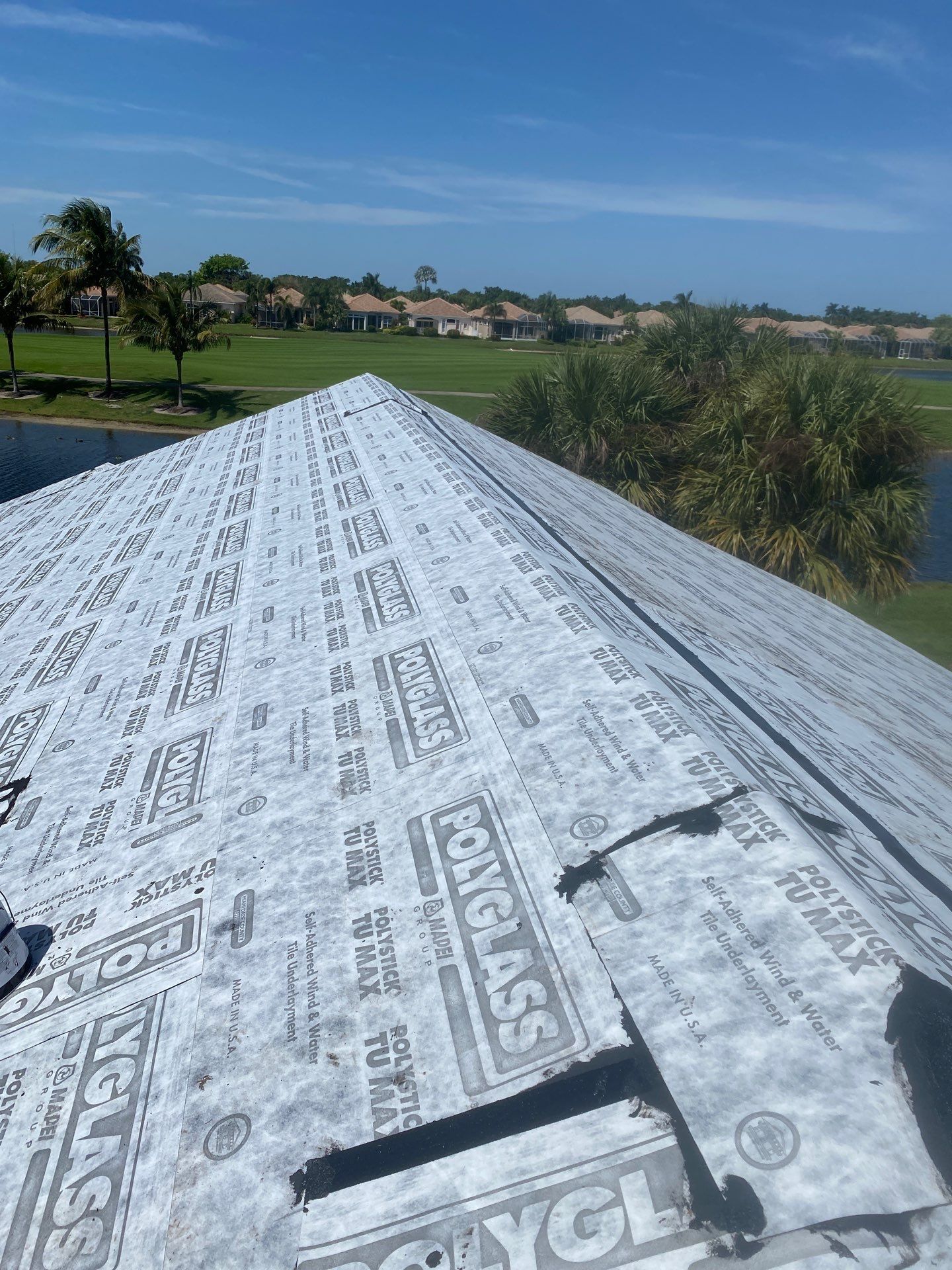 Residential Roofing Installation using Eagle Roofing Tile by BLUES BROTHERS ROOFING