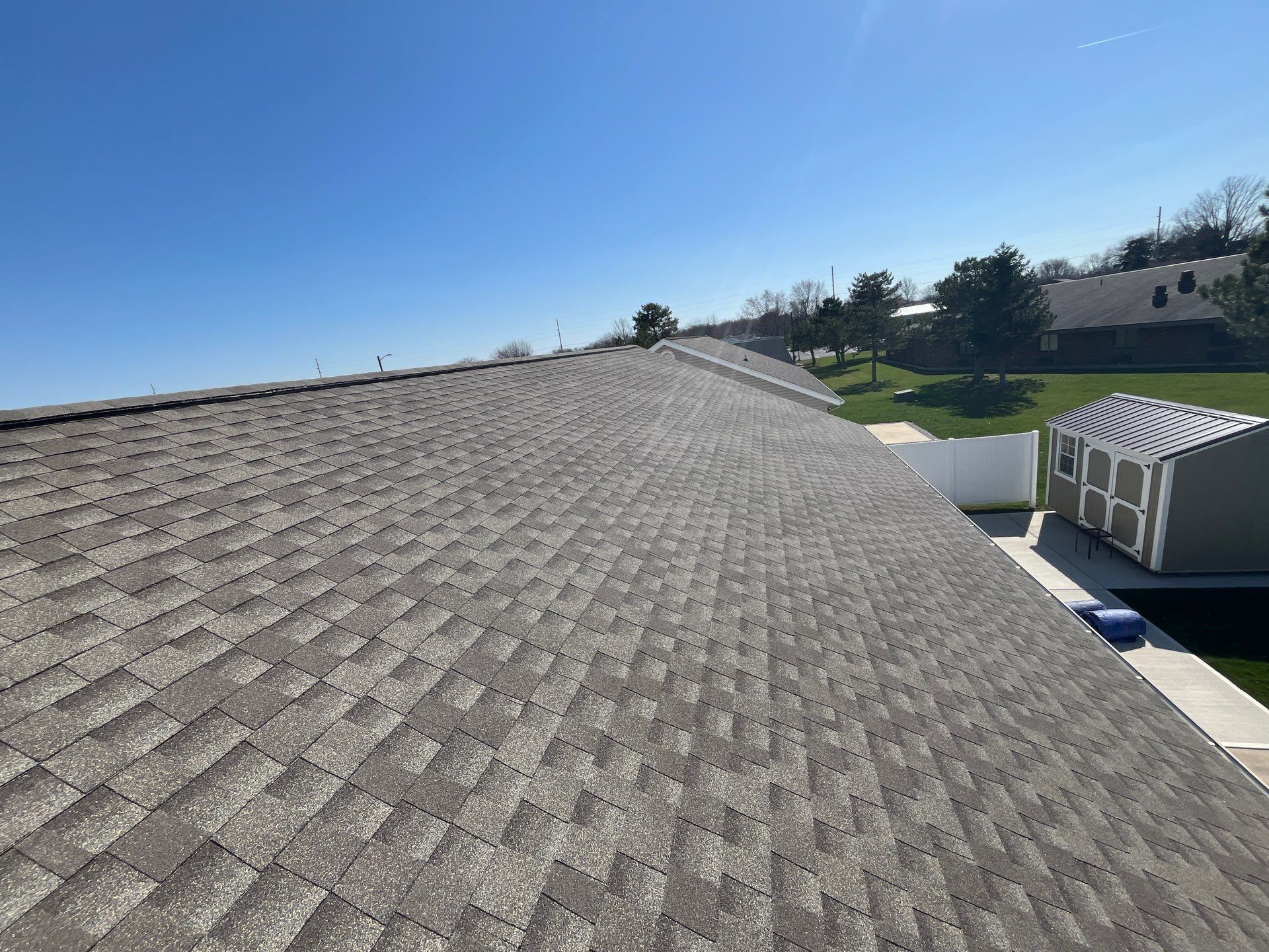 Residential Roofing Installation using CertainTeed Landmark Weathered Wood by Nitro Roofing and Construction
