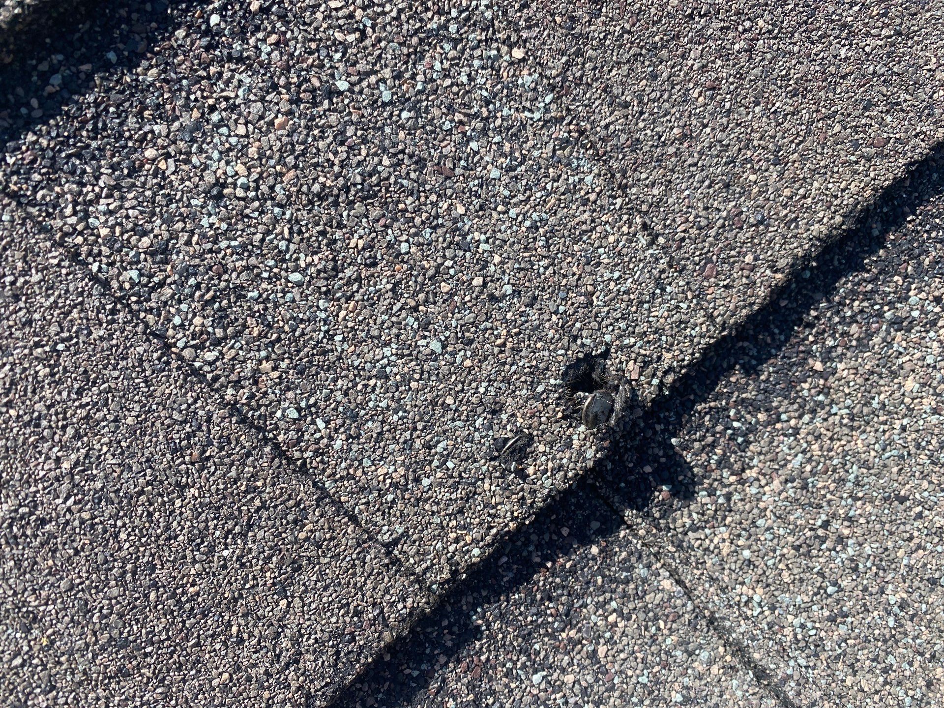 Hail Damage using Owen's Corning Duration (Lifetime) Shingles by Roof Repair Company