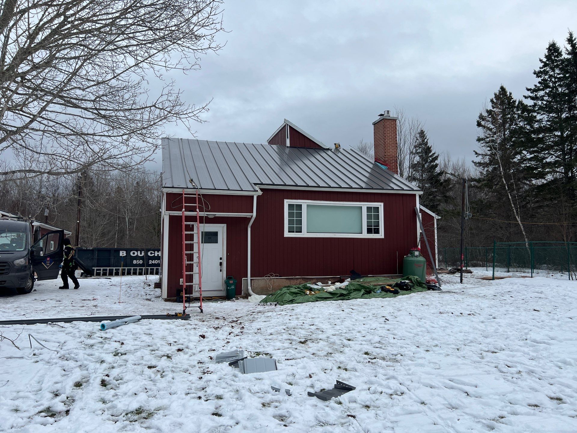 Residential Roofing Installation using Ideal Steel Standing Seam  by Artisan Roofing & Home Improvements Inc.