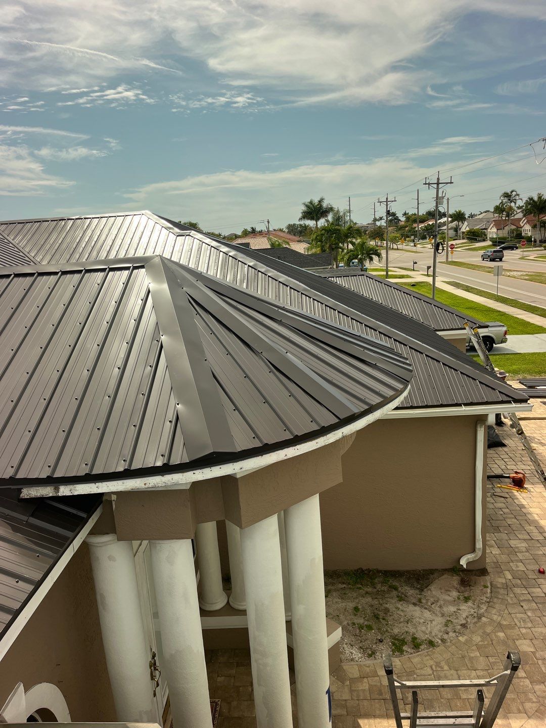 Residential Roofing Installation using Tuff Rib by Durabilis Roofing INC