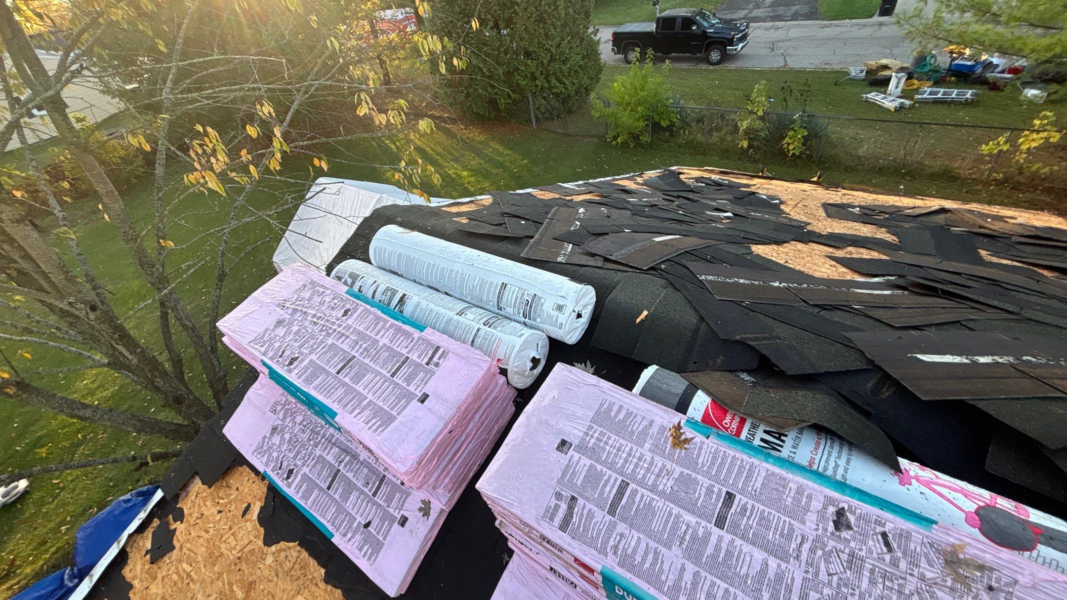 Roof Replacement using Owens Corning Estate Gray by 180 Contractors