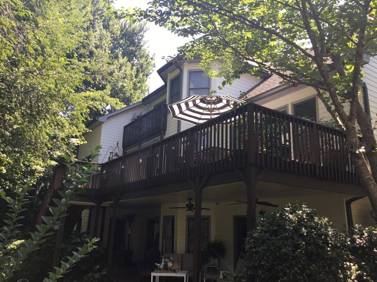 Comprehensive Exterior Painting and Deck Restoration in Canton by Swift Home Renovations