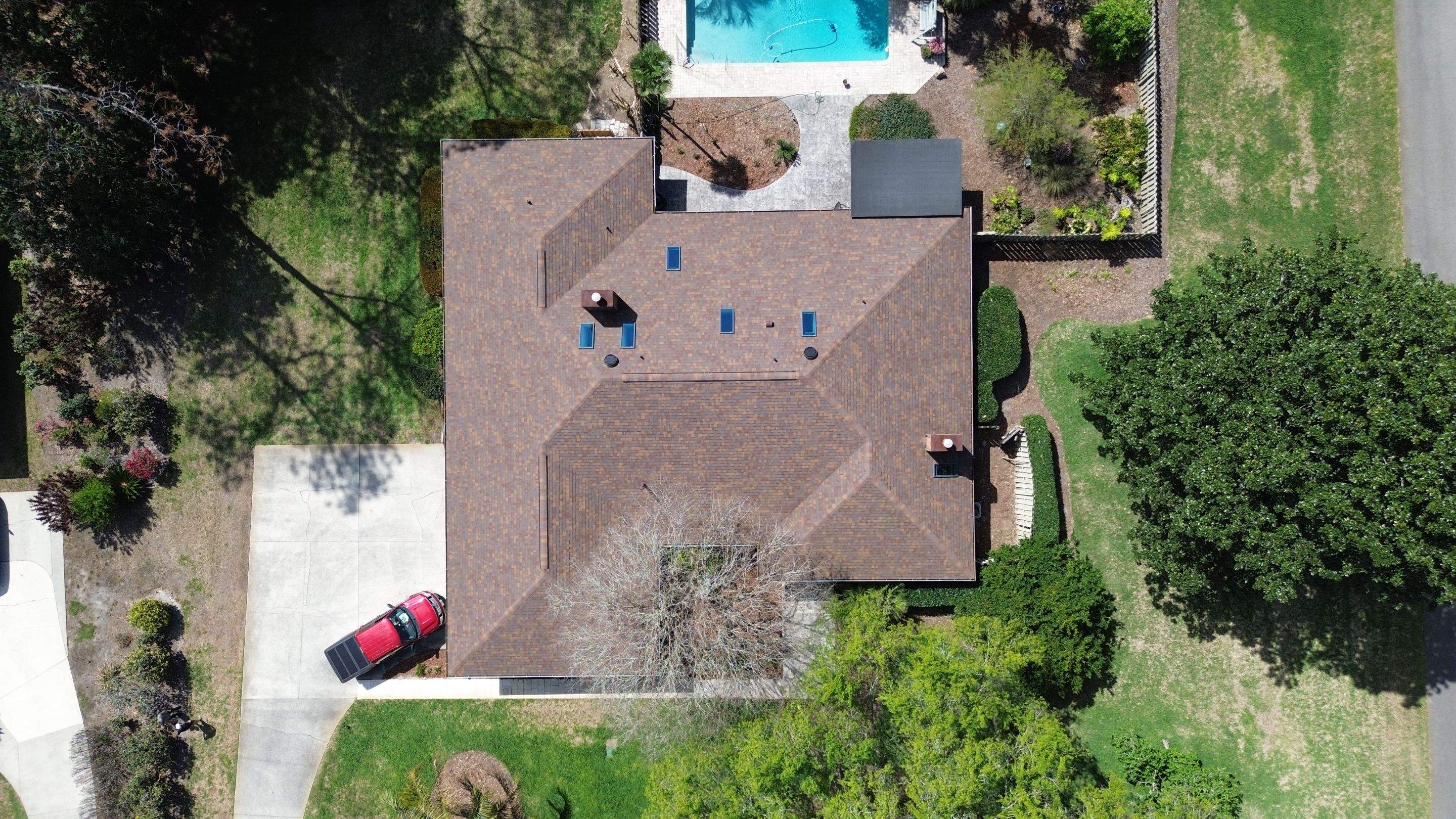 Sedona Canyon shingle roof replacement in Gainesville FL by Brehm Roofing