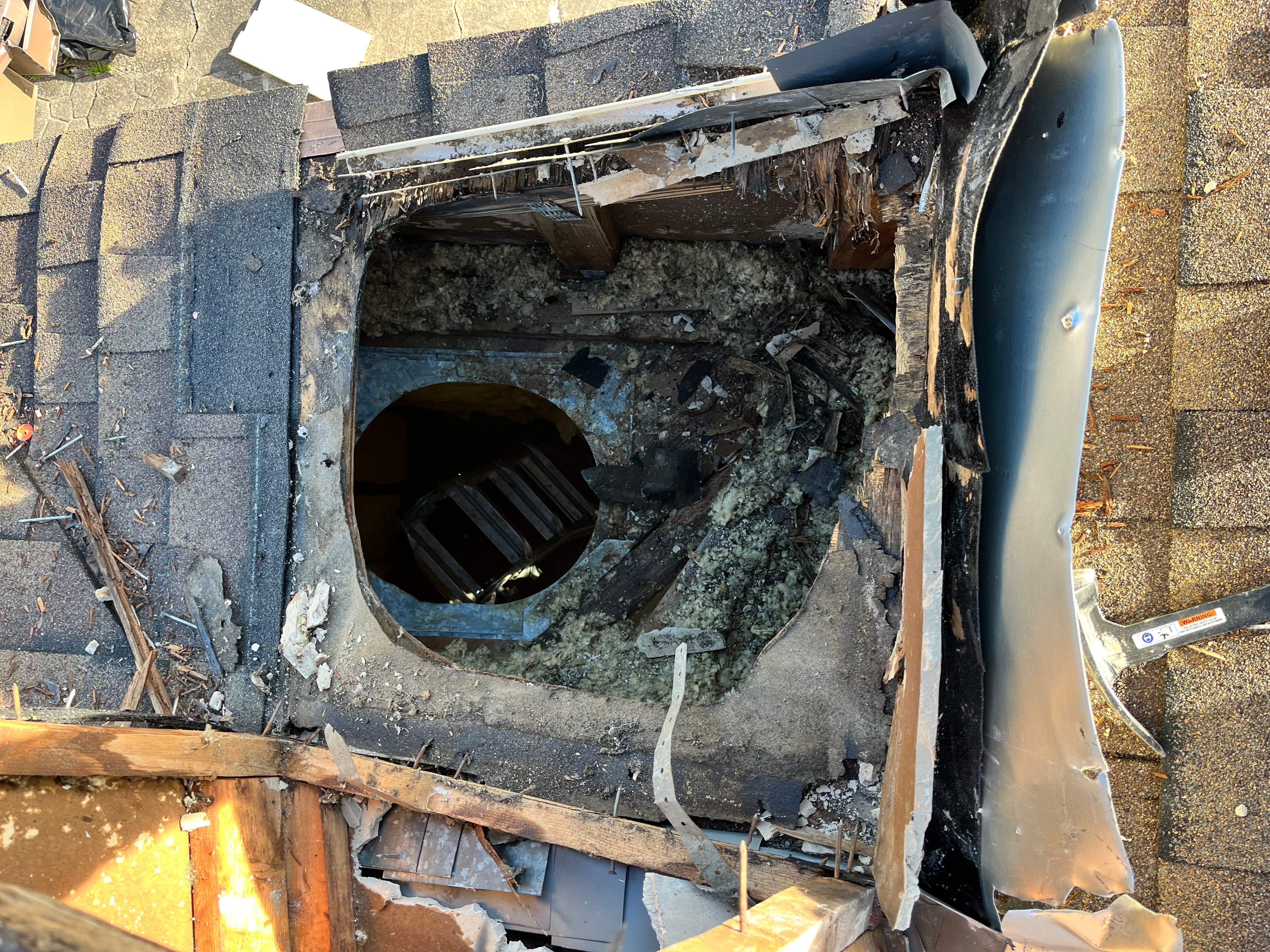 Wood Fireplace Installed in Virginia Beach by Premier Chimney and Roofing