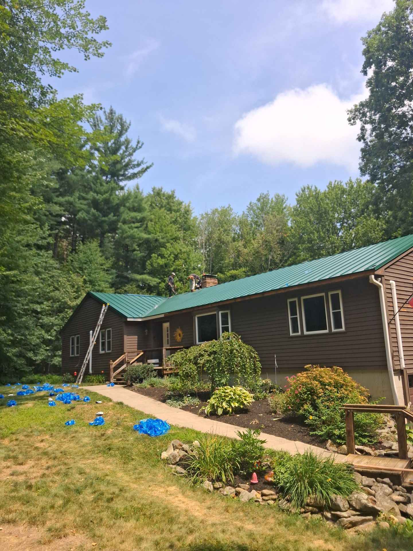 π‘π Standing Seam Metal Roofing Project | Strafford, NH by Tall pine roofing