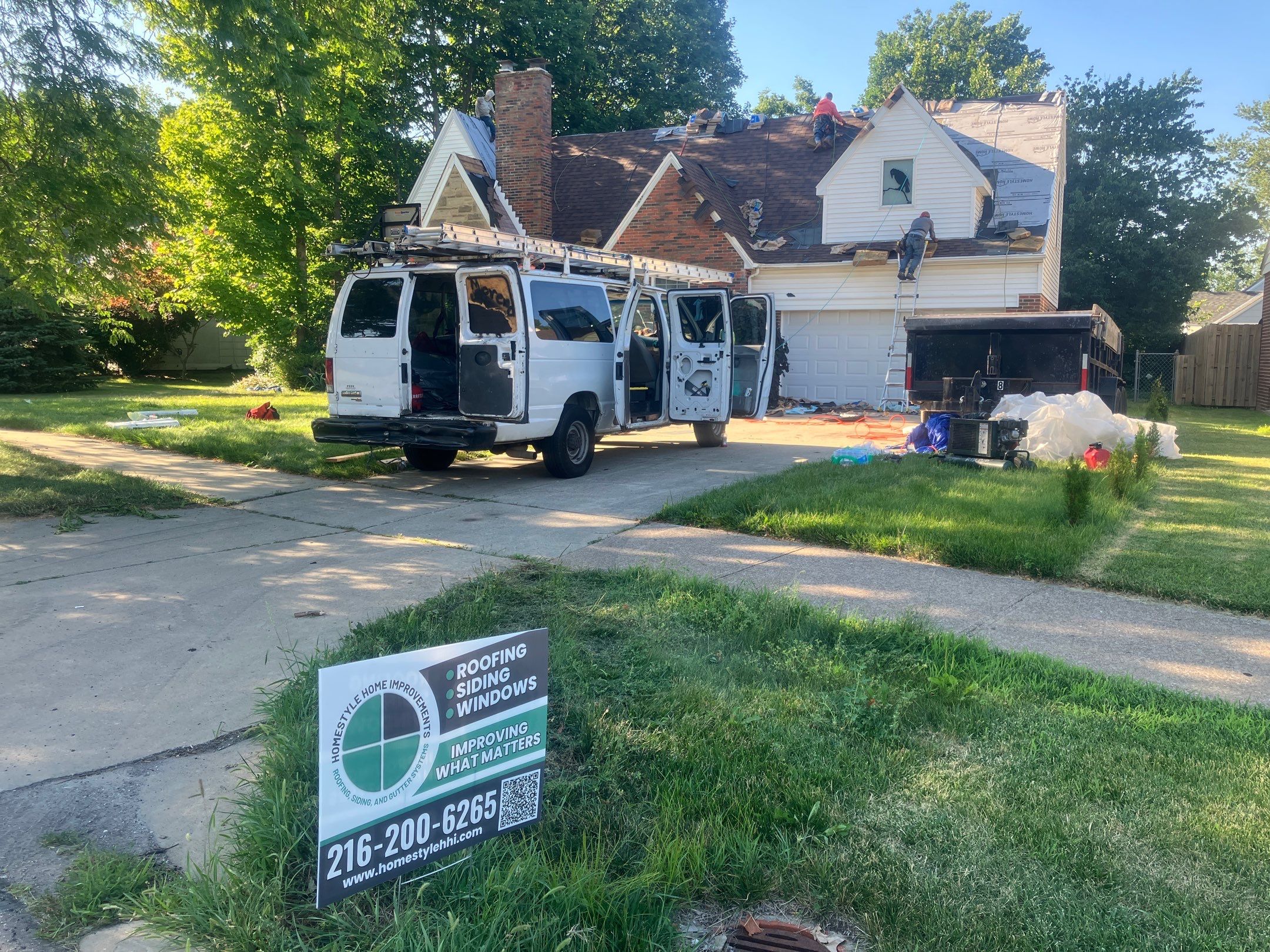 Roofing Replacement by Homestyle in North Olmsted by Homestyle Home Improvements (HHI)