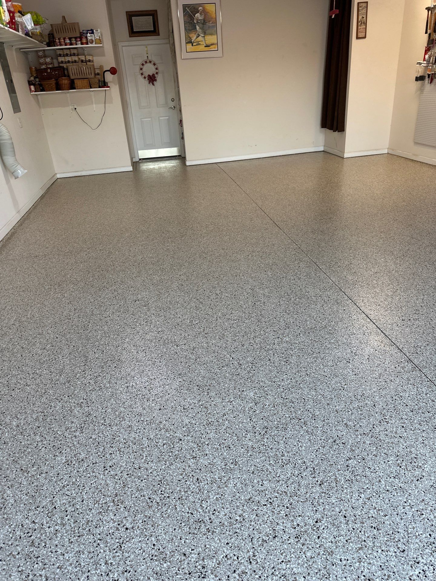 Garage Floor Coating using Shoreline by My Garage Floor Guys