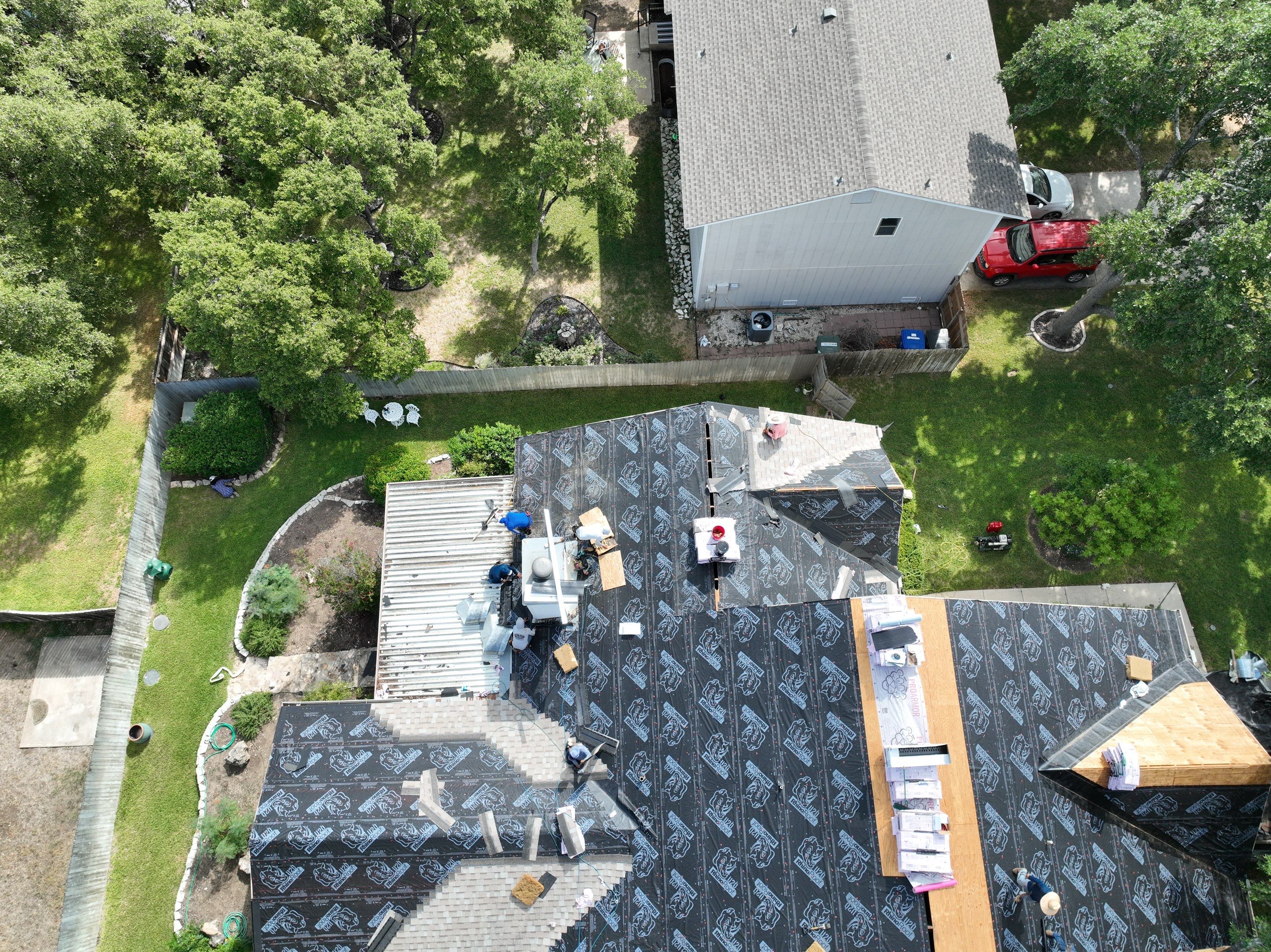 Residential Roof Replacement using Owens Corning 30 year Architectural Shingles by Premier Roofing and Contracting