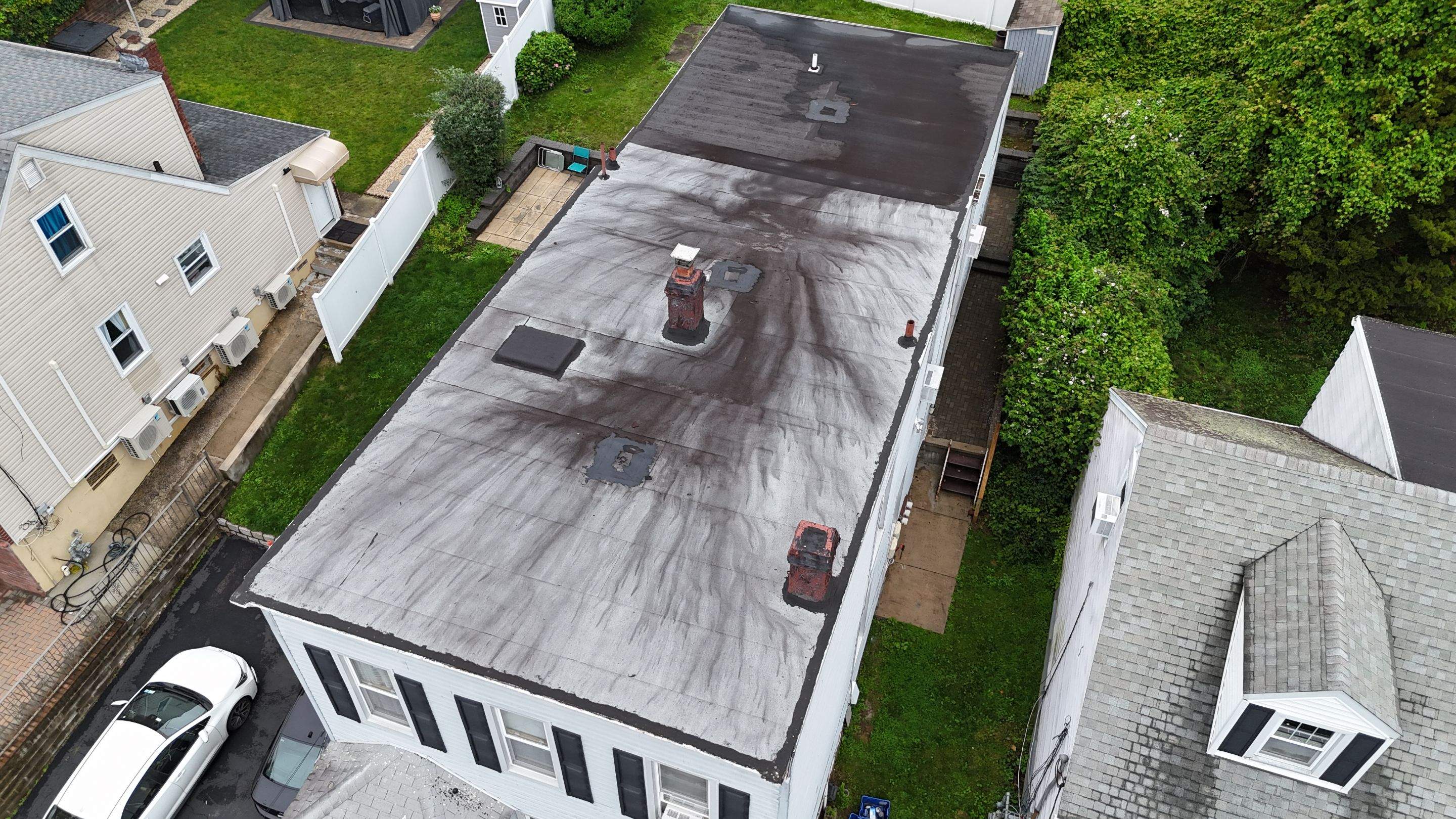 Project in Yonkers by The Energy Efficient Roofer & George's Seamless Gutters