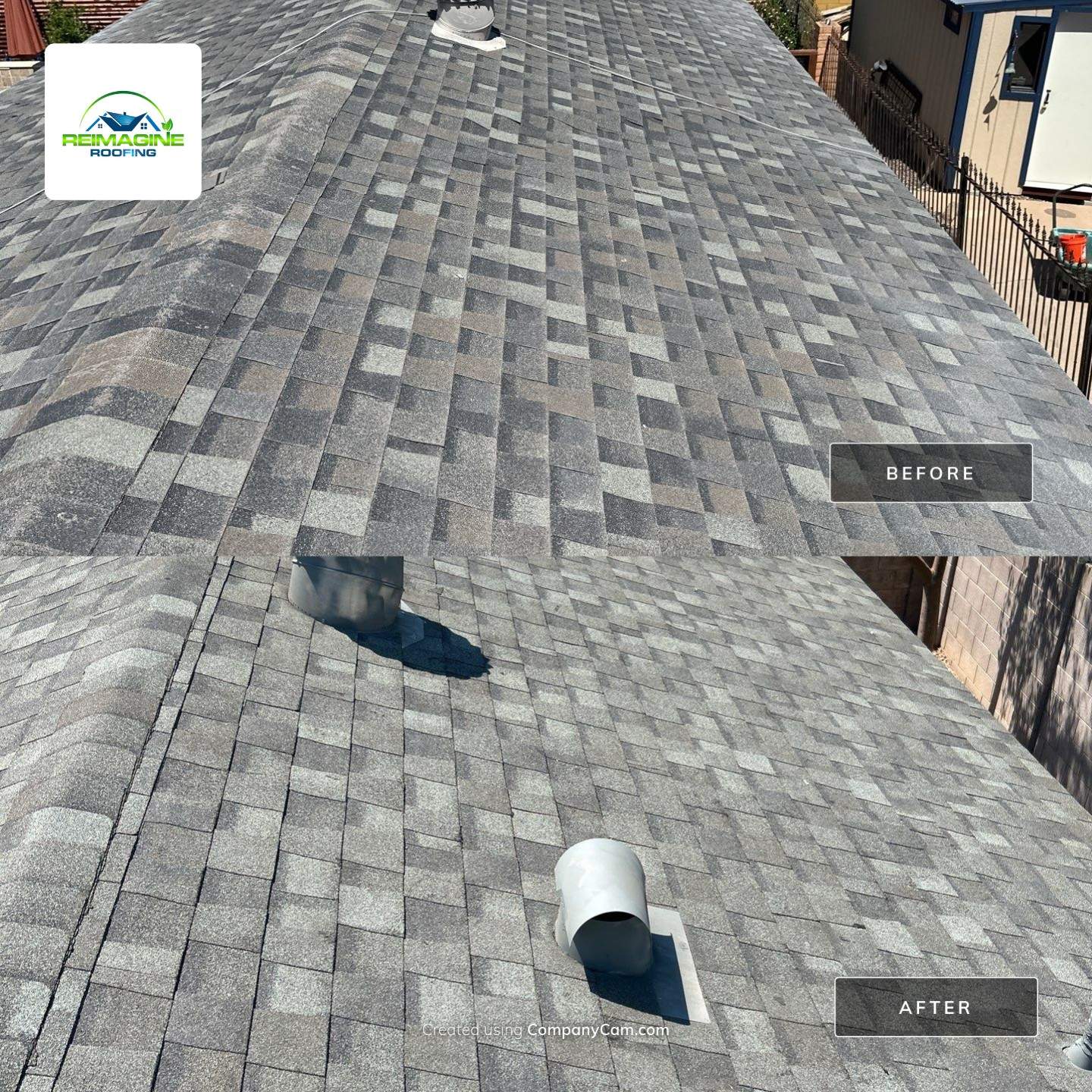 Granite Gray Shingles by Reimagine Roofing