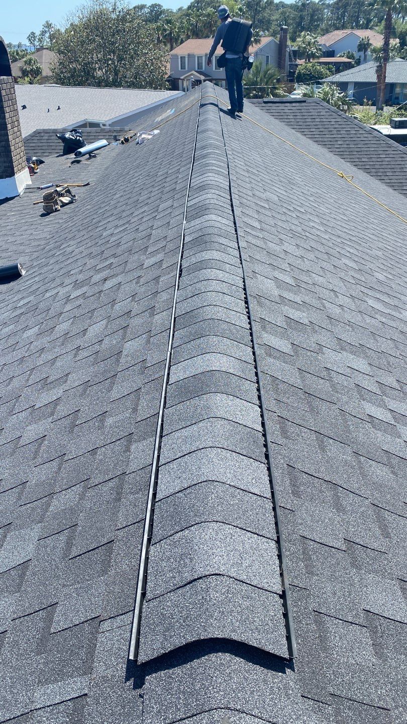 Residential Roof Repair using Certainteed Shingles by Antoine Building Company