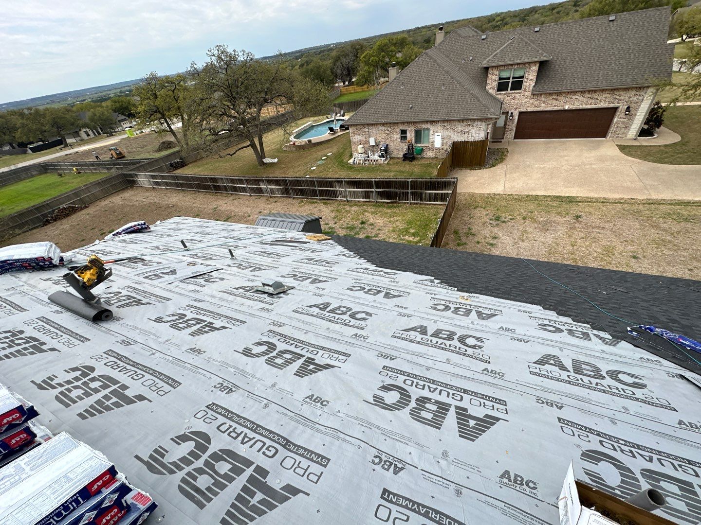 Residential Roof Replacement using GAF shingles by Elite Roofing LLC