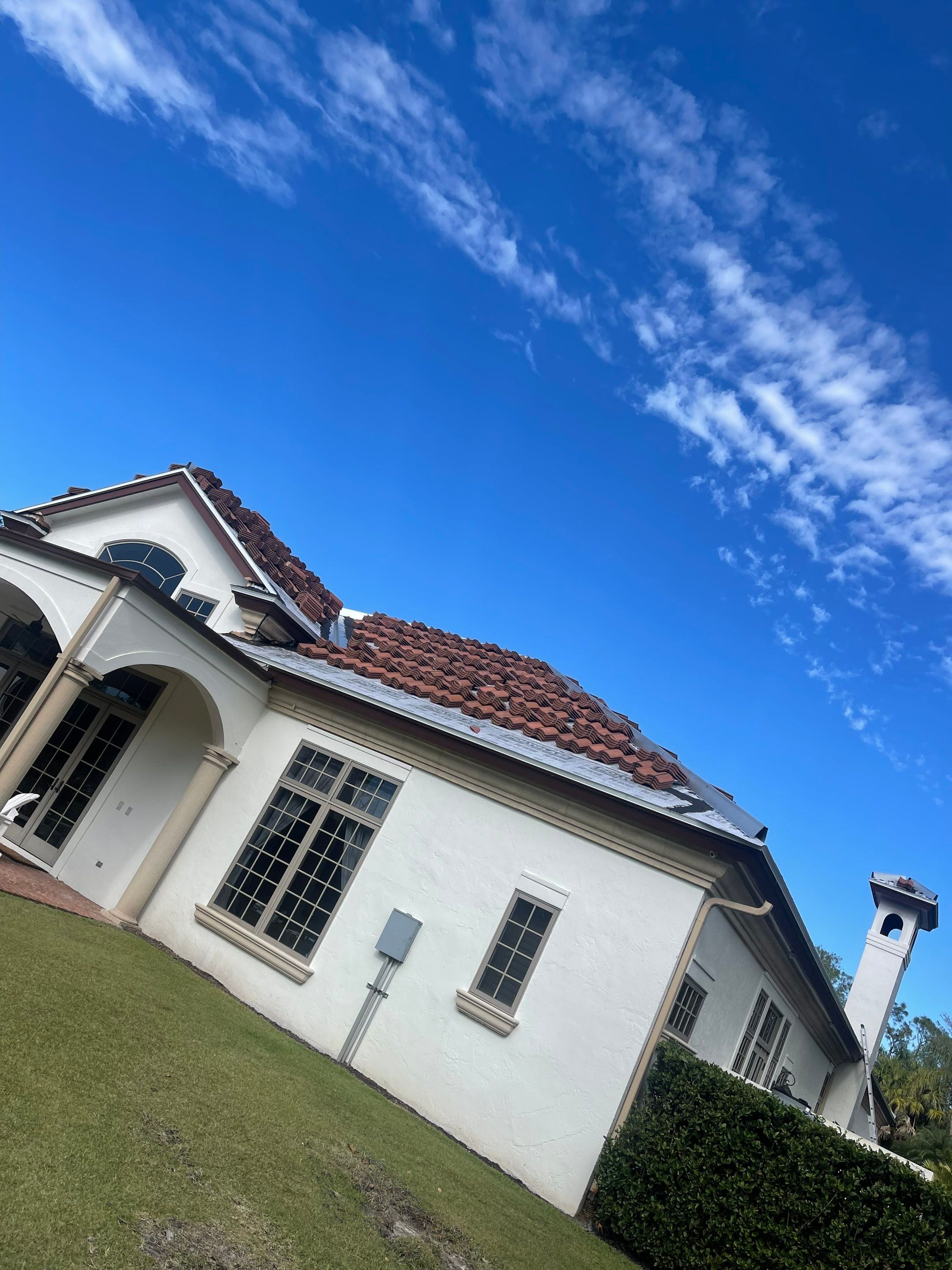 Residential Concrete Tile Replacement in Naples, FL by International Roofing