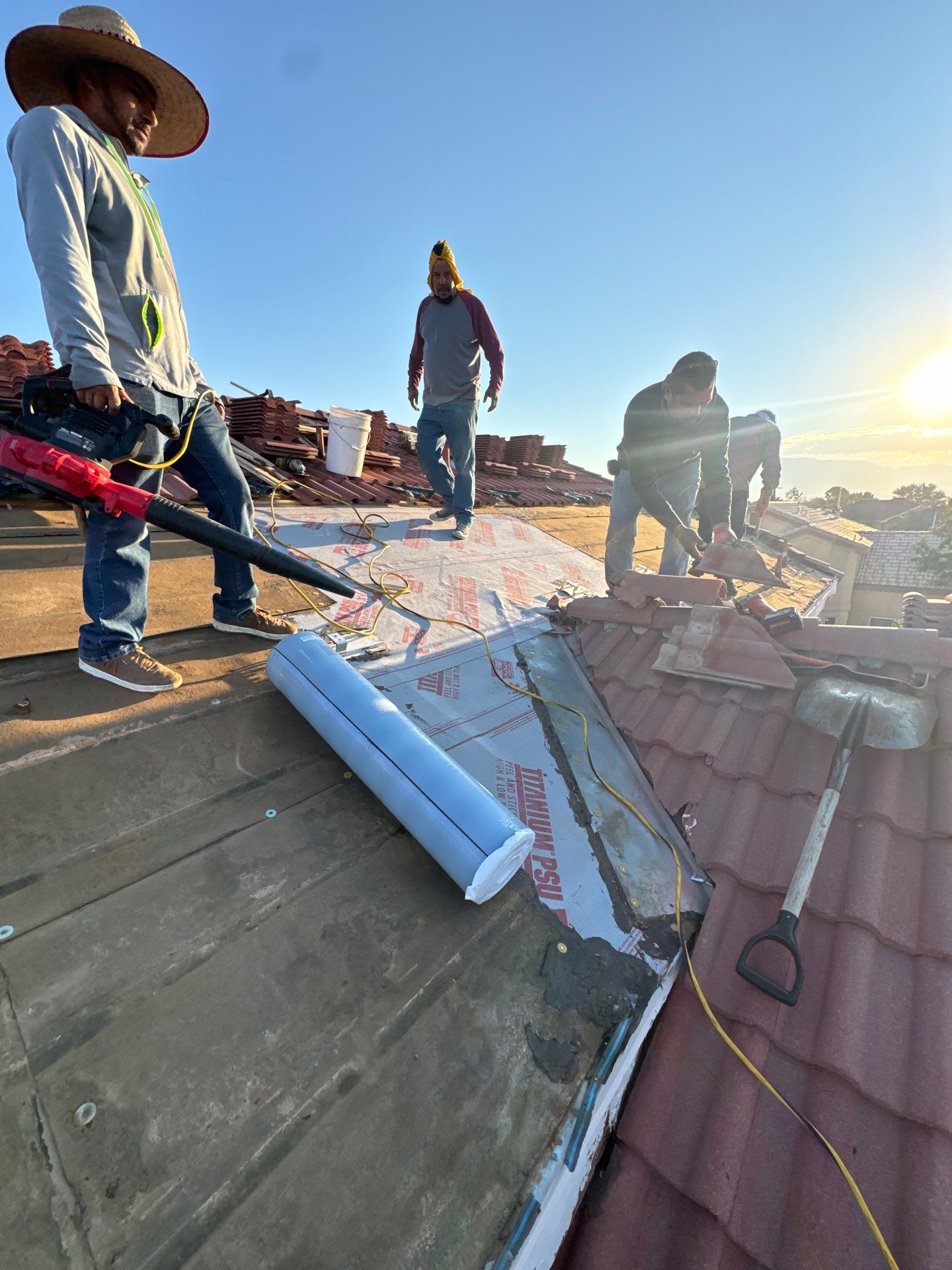 Spanish Red Concrete Tile by Reimagine Roofing