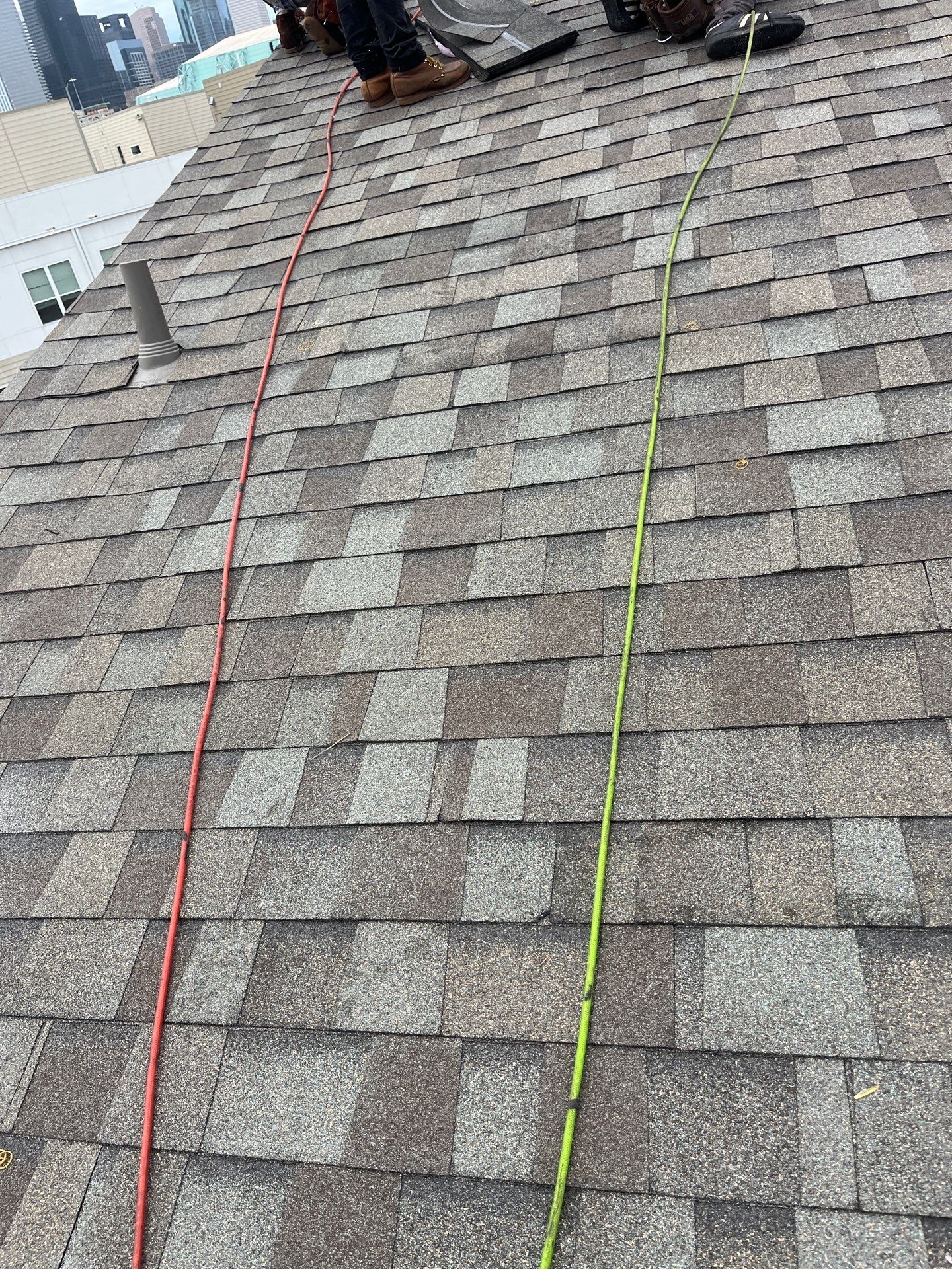 Residential Roofing Installation using Owen's Corning Duration (Lifetime) Shingles by Roof Repair Company