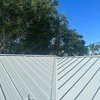 24ga 1.5" Mechanical Seam Dove Gray  by Total Roofing System The Metal Roof Experts