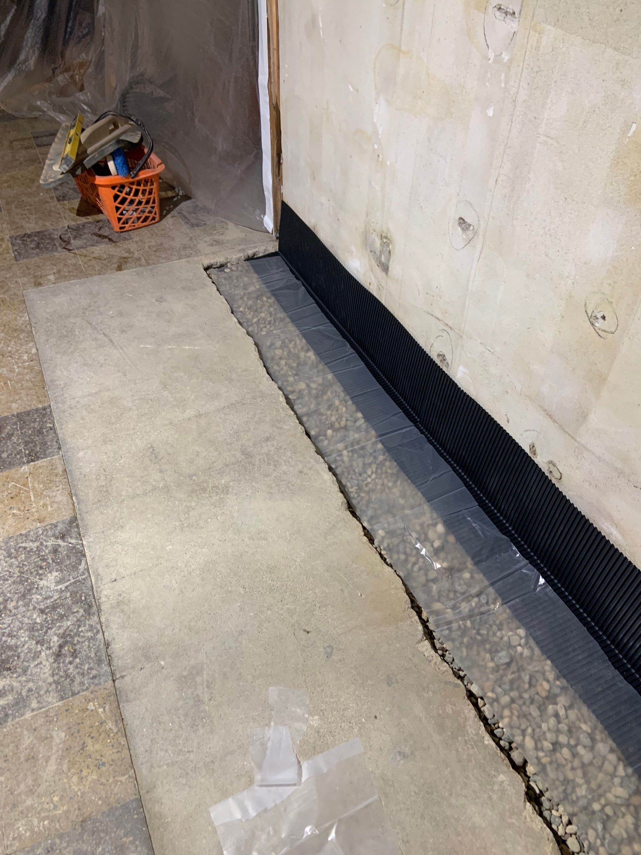 Derrick & Lisa’s Basement Remodel by Waterproofing Northeast