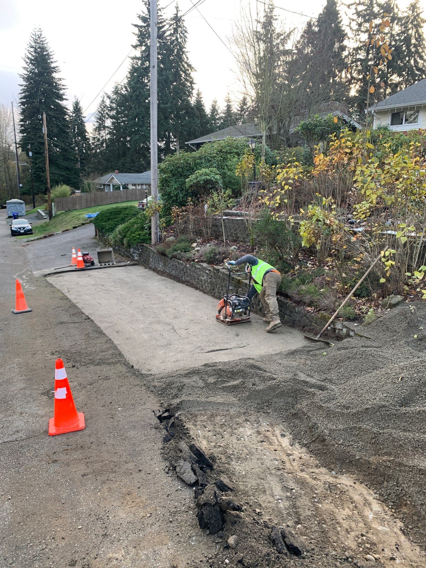 Concrete Garage Epoxy Paint Finish | Everett by Jireh Asphalt & Concrete Inc 