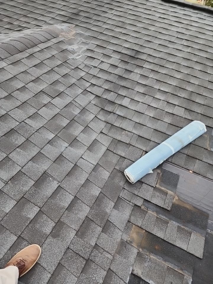 Residential Roofing Repair using Ashphalt Shingles by Indigo State Roofing