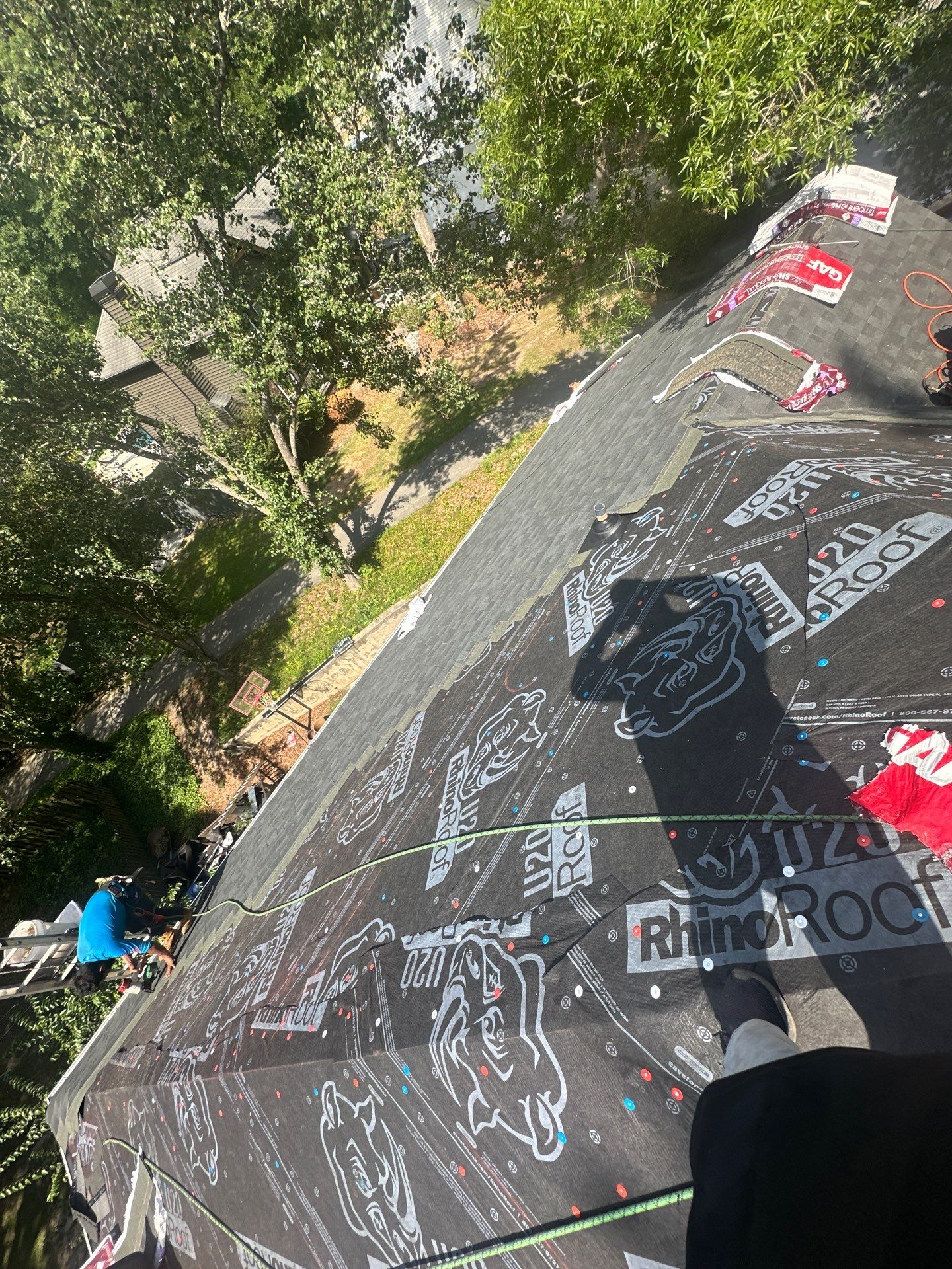 Residential Roof Replacement using GAF NATURAL SHADOW - CHARCOAL  by Elite Roofing LLC