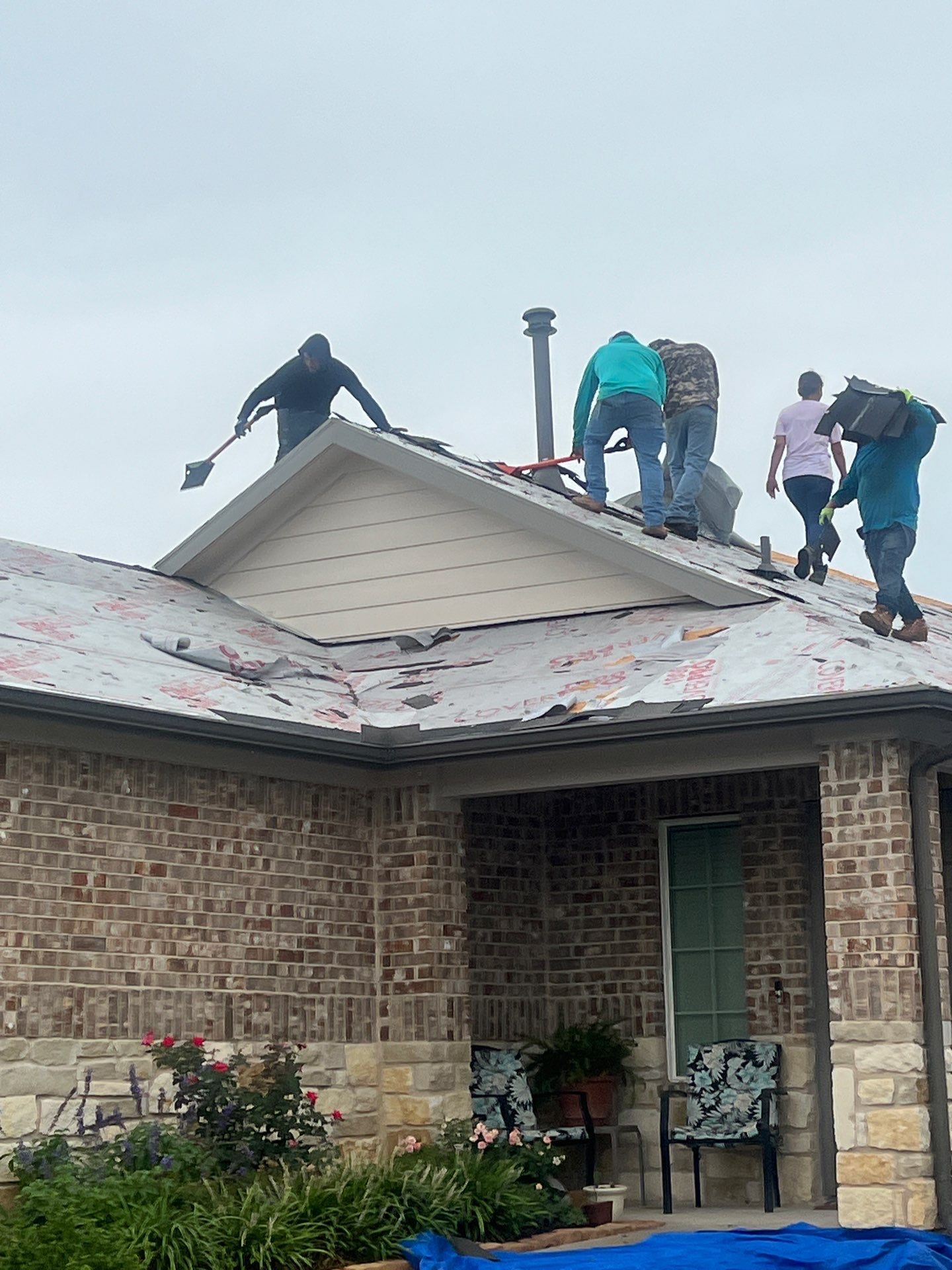 Project in San Marcos by Rhino Roofing and General Contracting, LLC