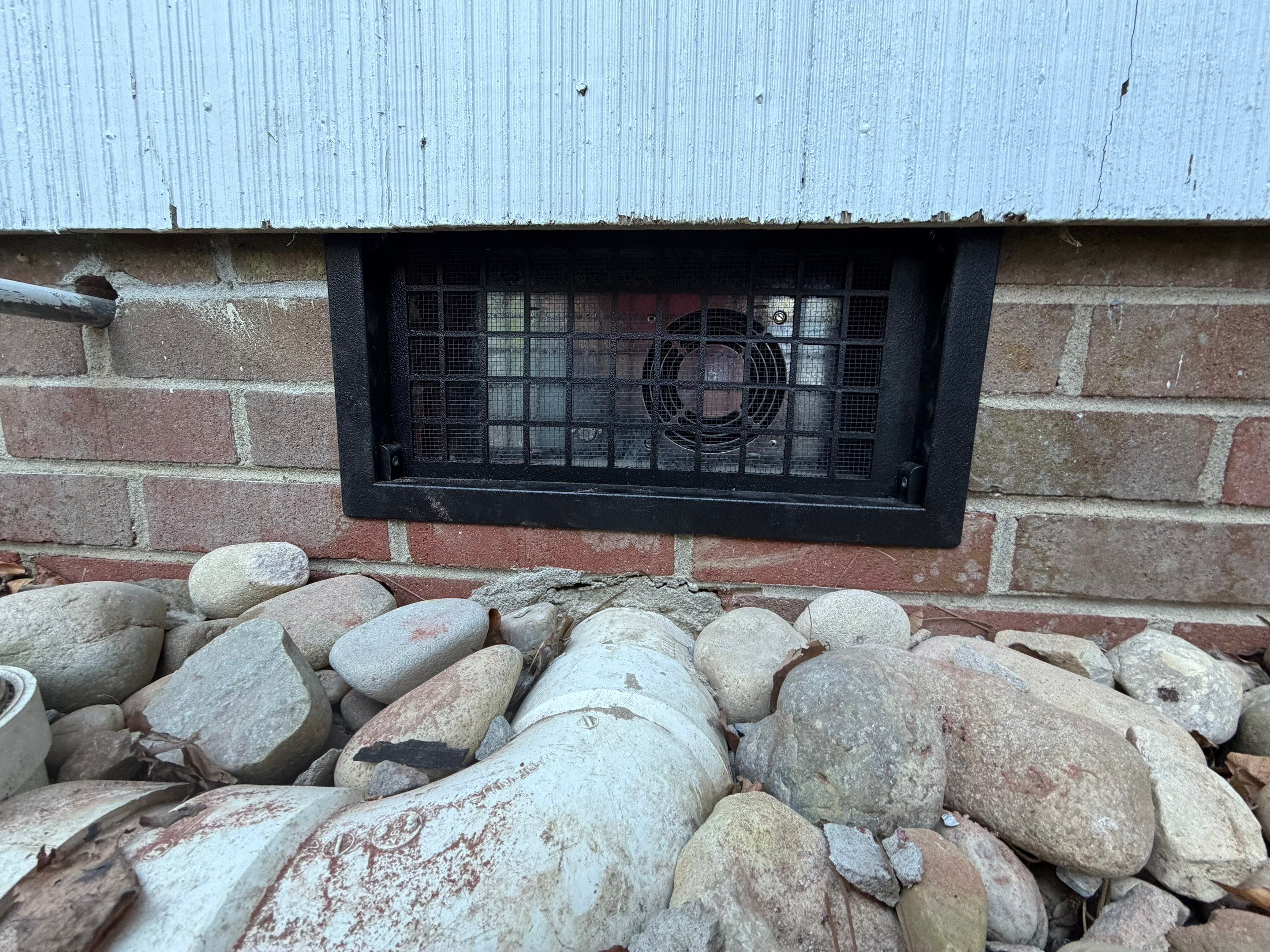 Project in Smithfield by Patriot Crawl Space Repairs