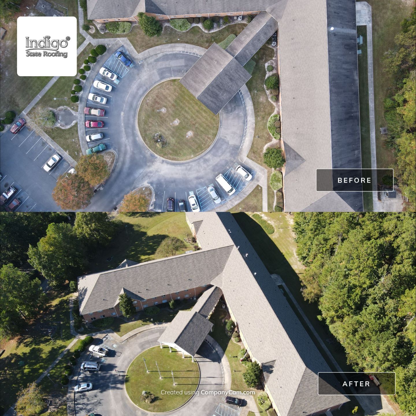 Commercial Roof Replacement by Indigo State Roofing
